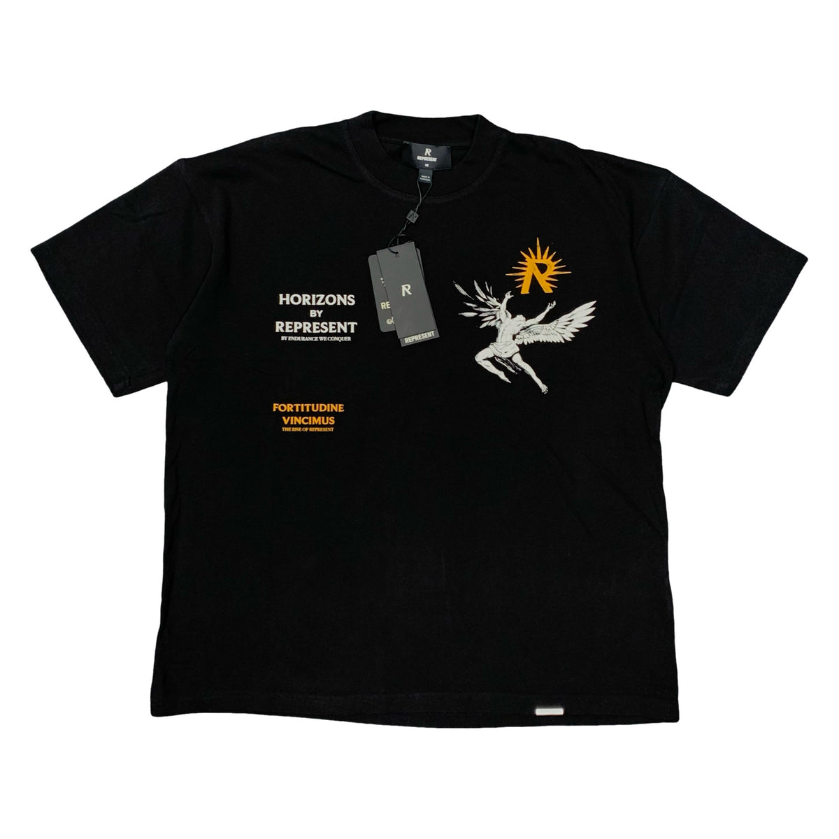 Represent XS Tee Icarus Jet Black T-Shirt