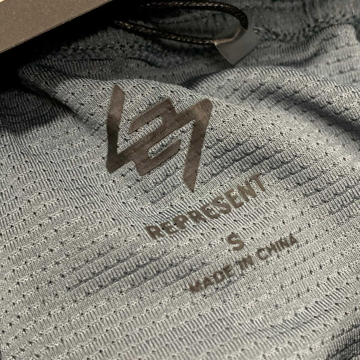Represent Small Shorts 247 DNA Mesh Dusky Navy Blue Bottoms