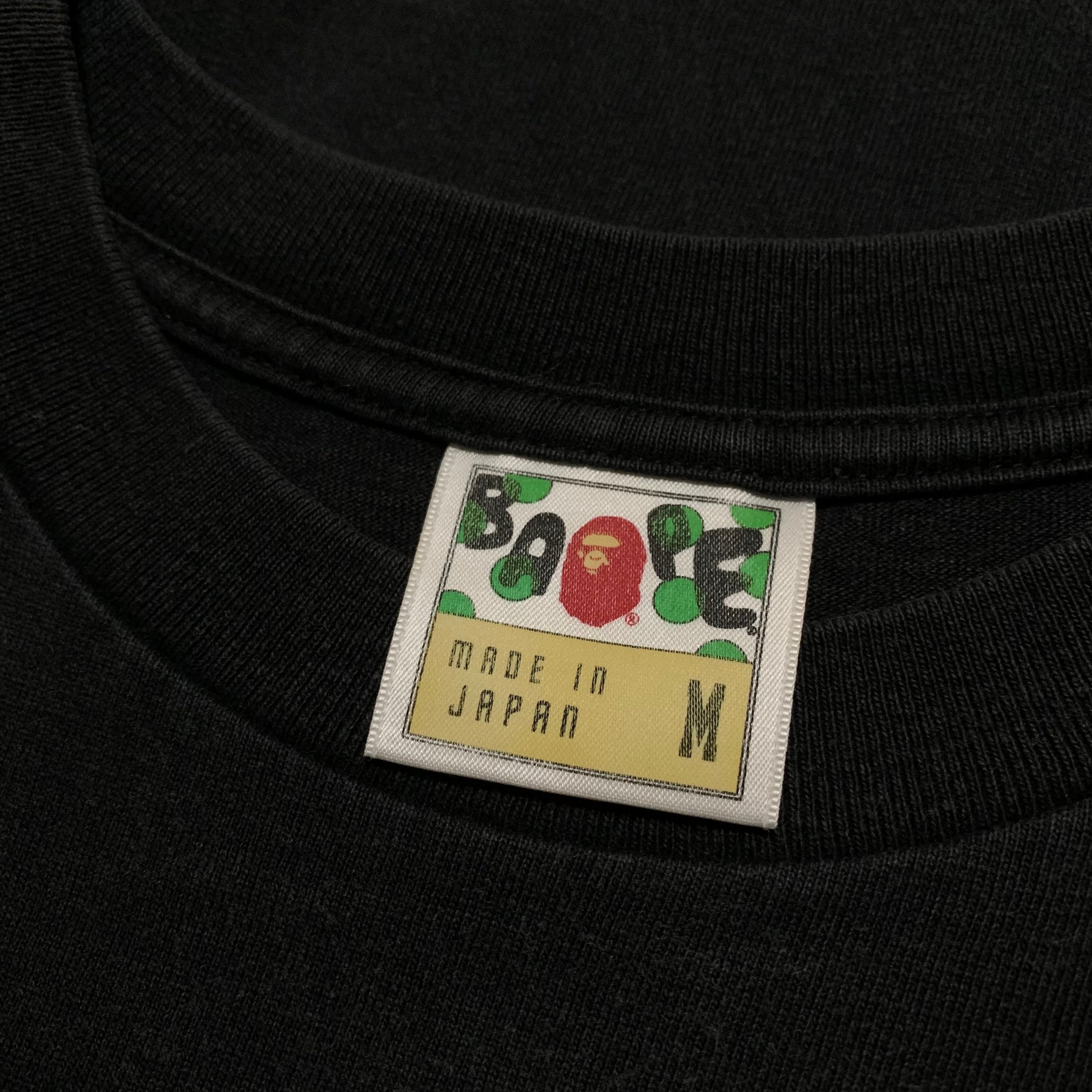 Bape Medium Teriyaki Source Black Tee A Bathing Ape