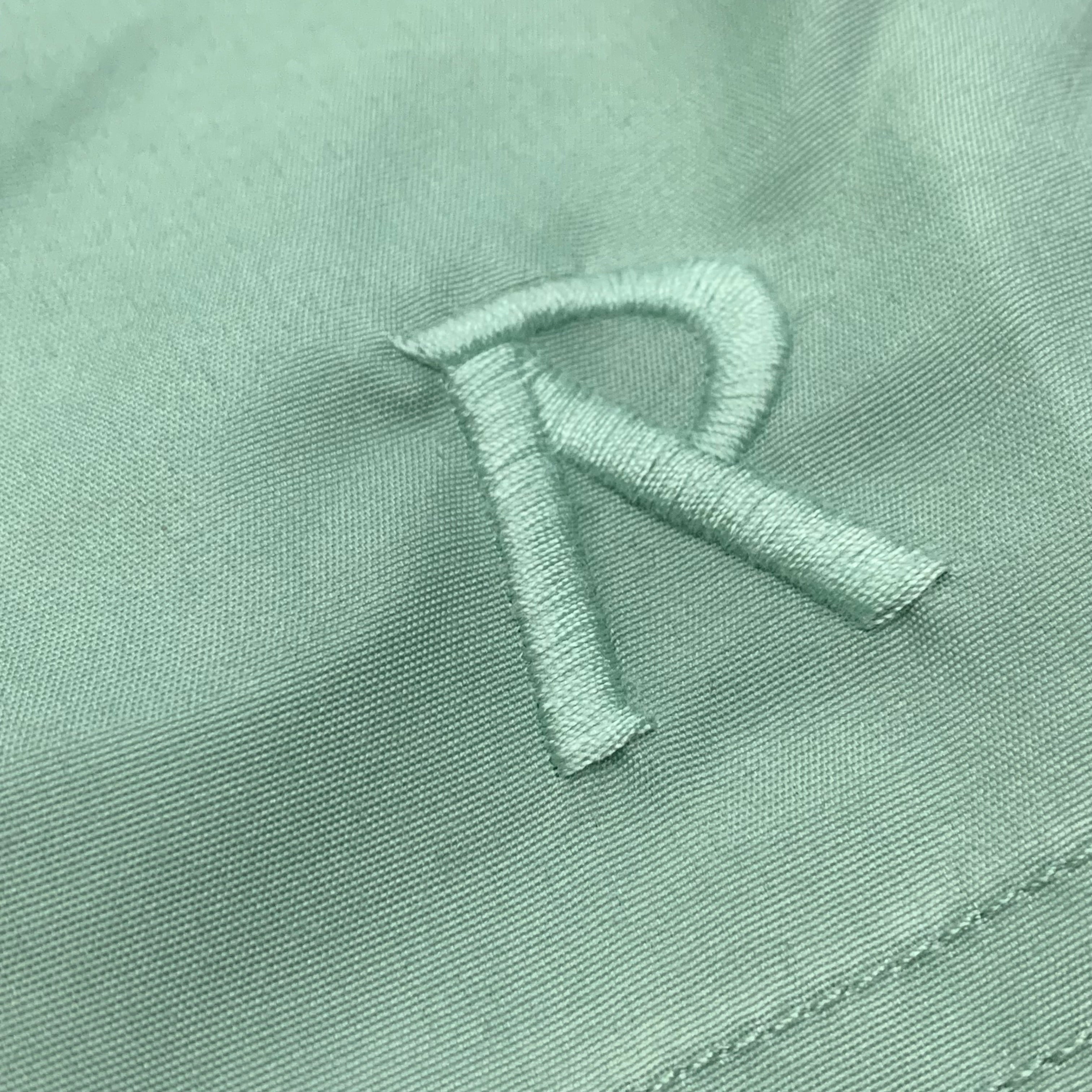 Represent XS Swim Shorts Metal Initial Washed Sage Mint Green