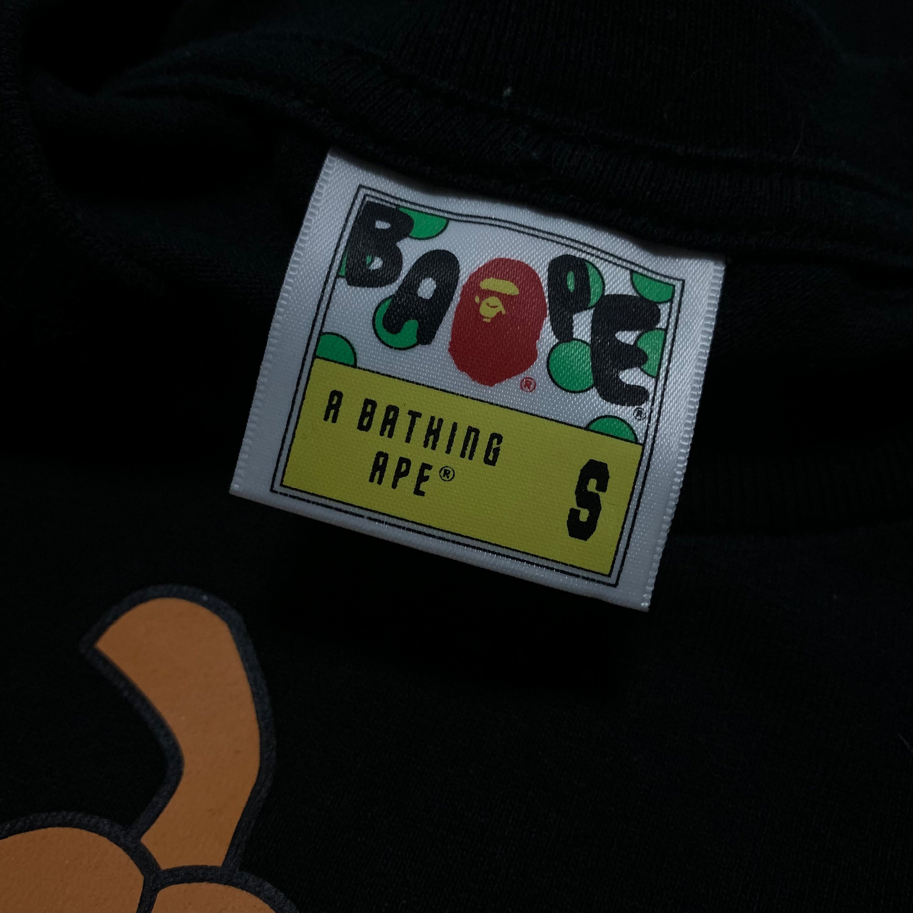 Bape Small Halloween Baby Milo Black Tee