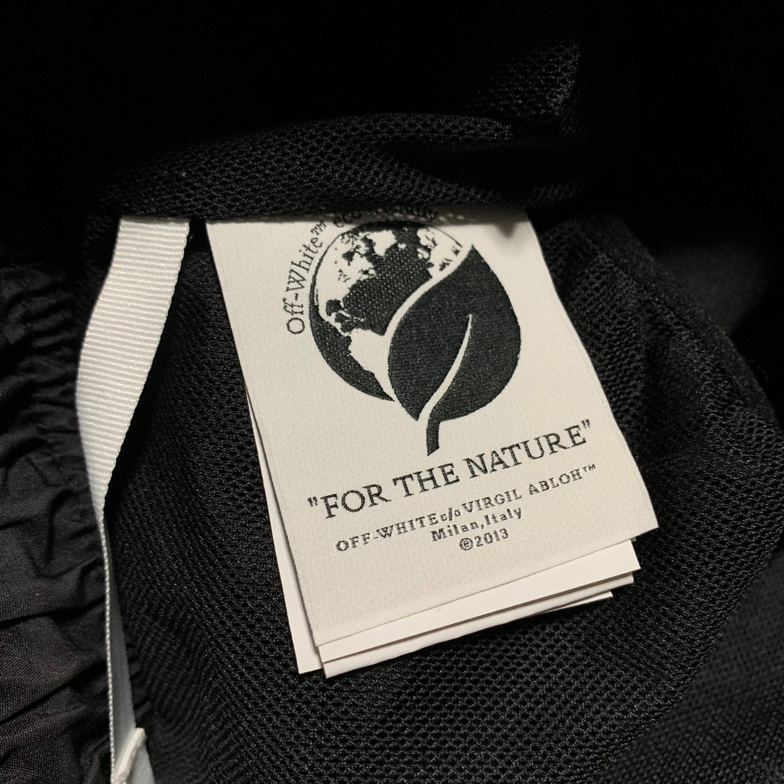 Off White Medium Swim Shorts Black Diag Bottoms Virgil Abloh