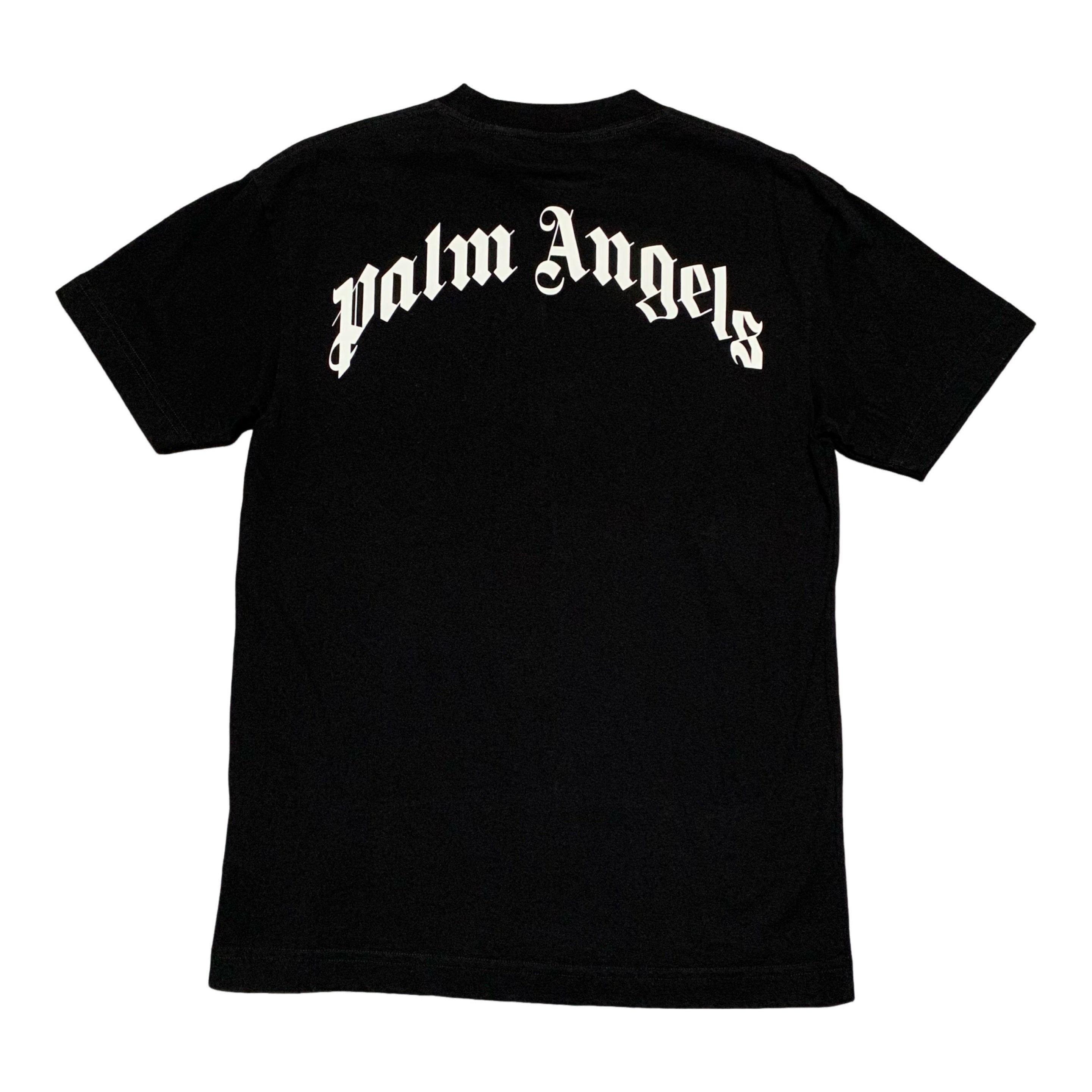 Palm Angels Small Kill The Bear Black Tee
