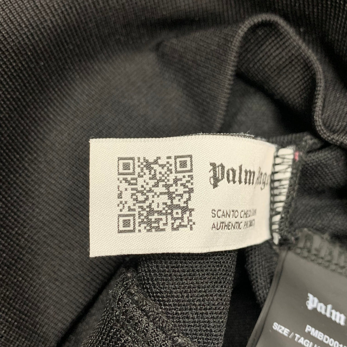 Palm Angels Large Jacket Black Track Top Jacket