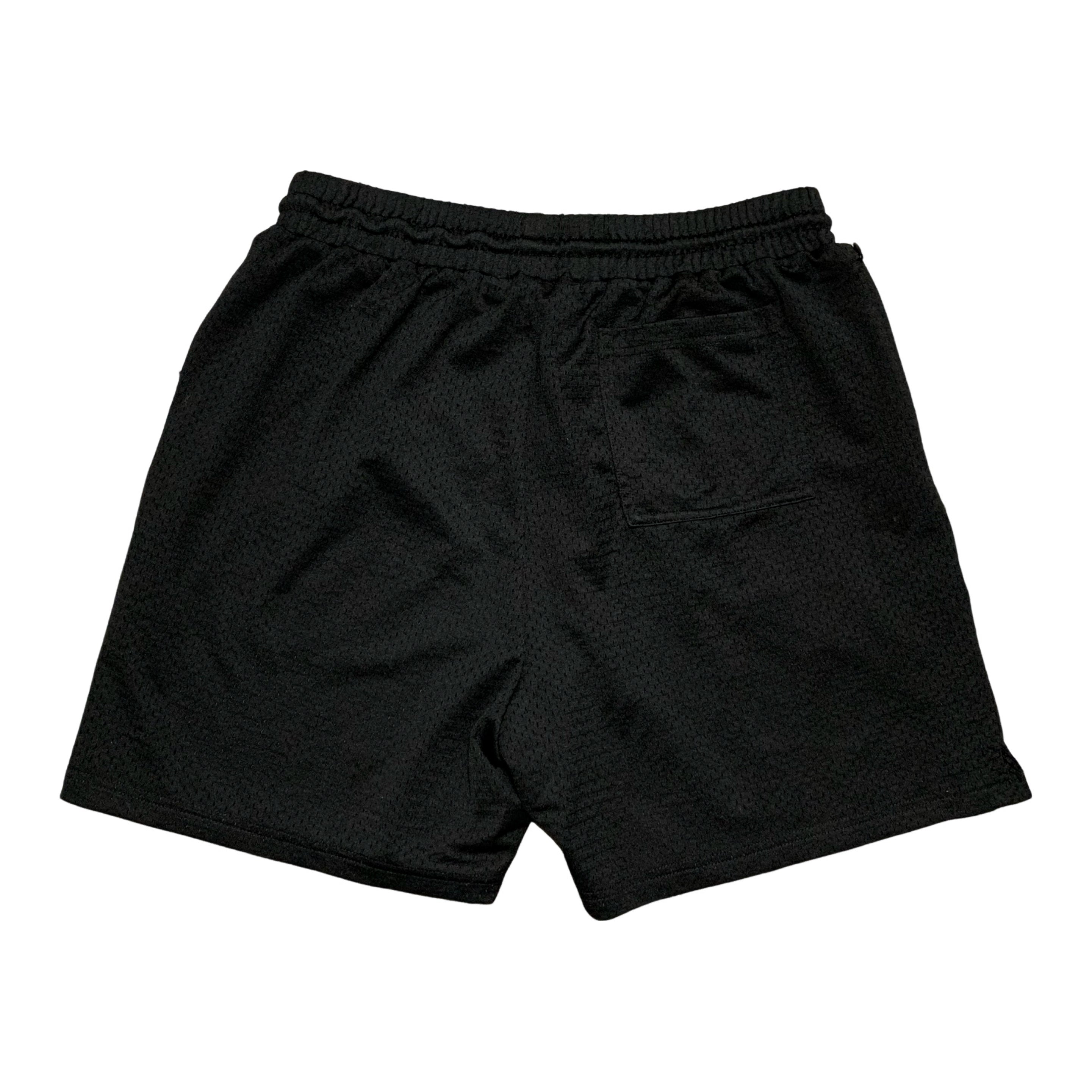 Represent Medium Shorts Motley Crue Black Mesh Shorts Bottoms