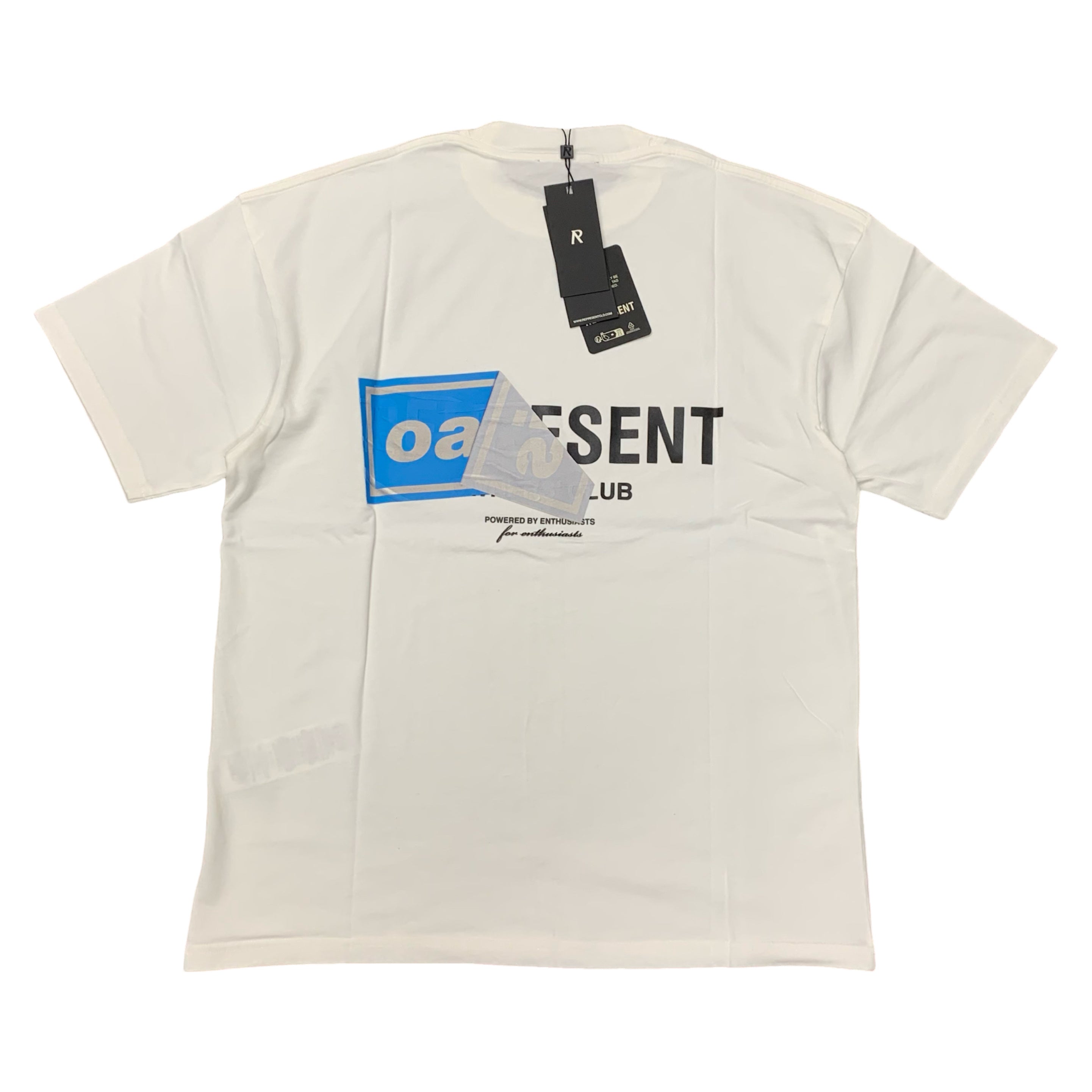 Represent Small Tee Oasis Owners Club Flat White T-Shirt