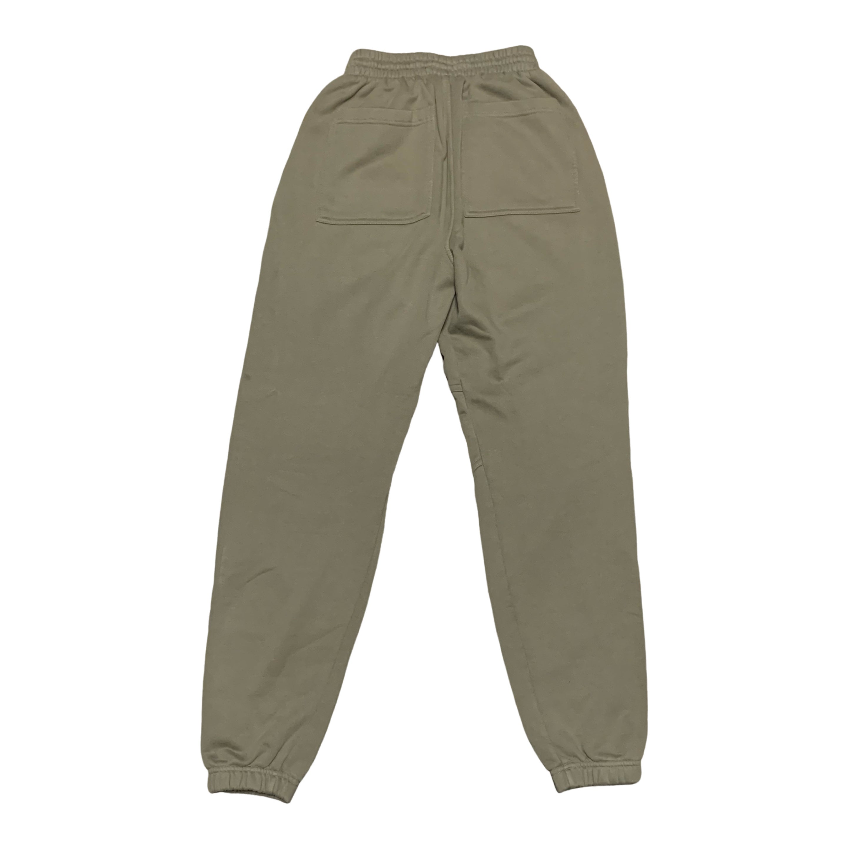 Represent XS Blanks Jogger Bottoms Beige Khaki Green