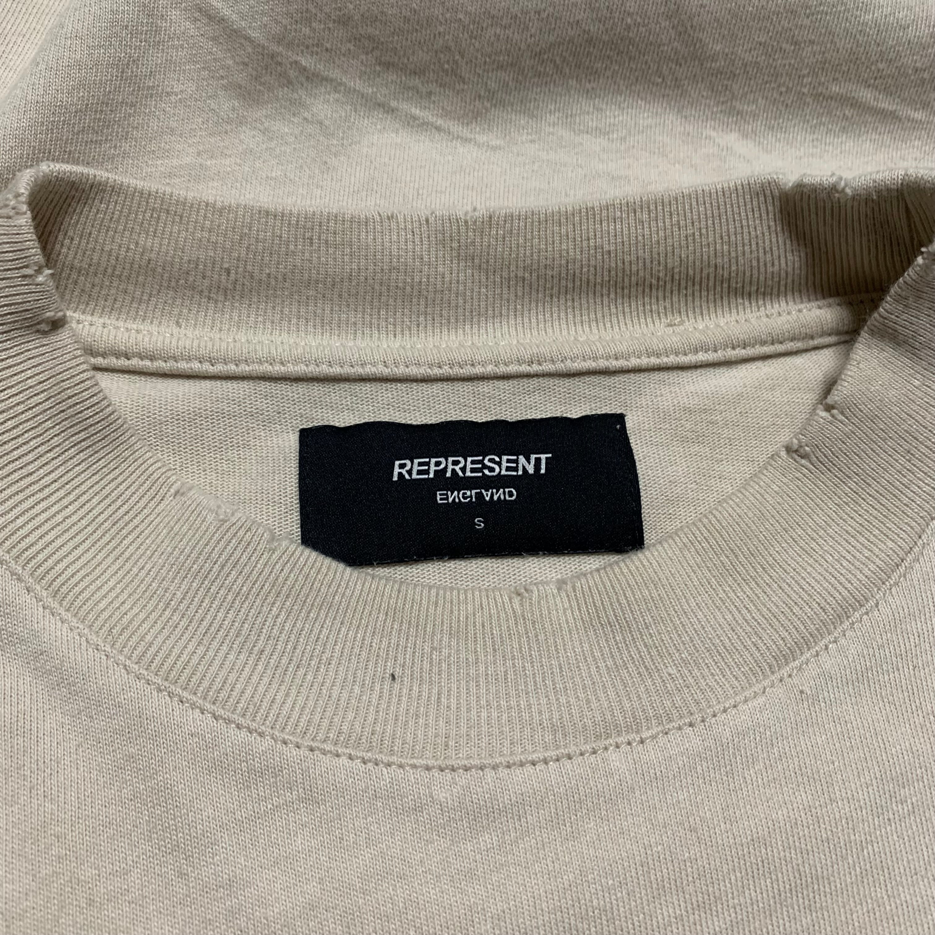Represent Small Hard 2 Kill Vintage White Tee