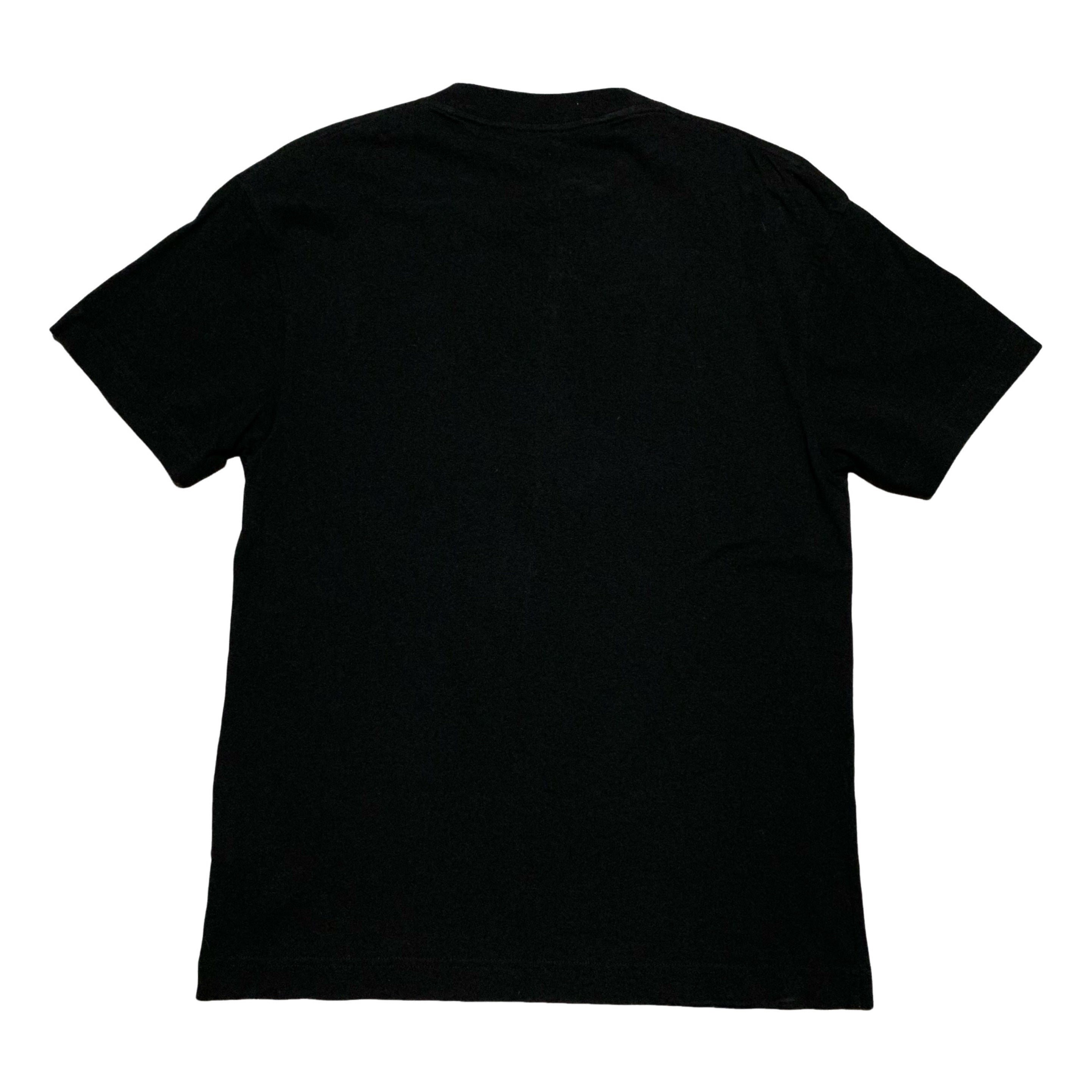 Palm Angels Small Dubai Sprayed Heart Black Tee