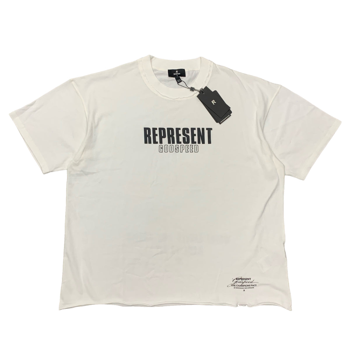 Represent XL Tee Godspeed Flat White T-Shirt