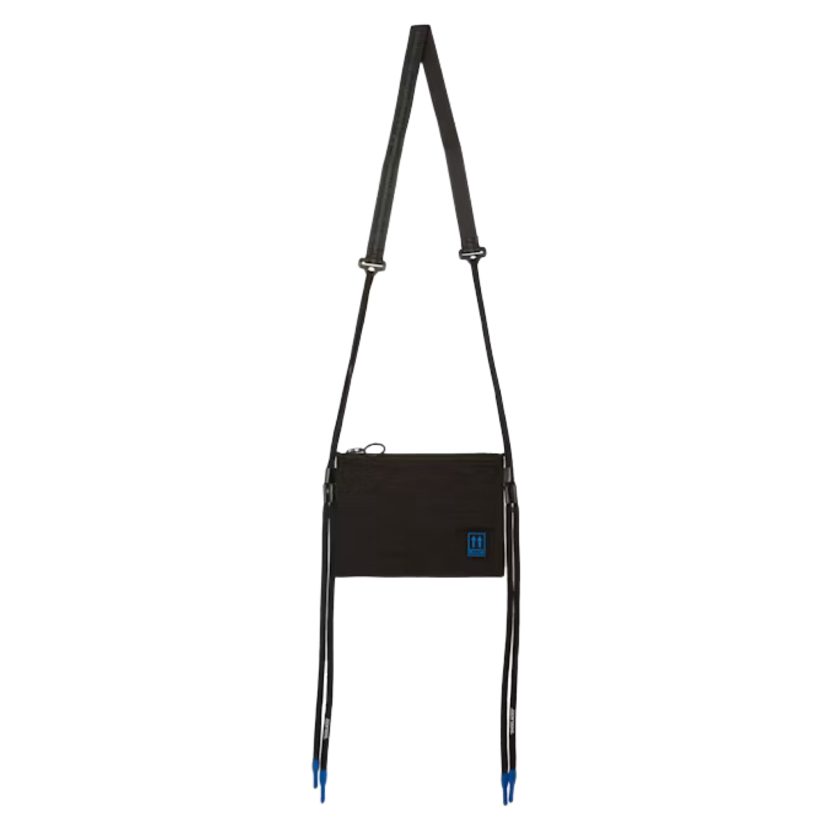 Off White Bag Flat Crossbody Black In Crinkle Nylon 2019 Virgil Abloh Unisex