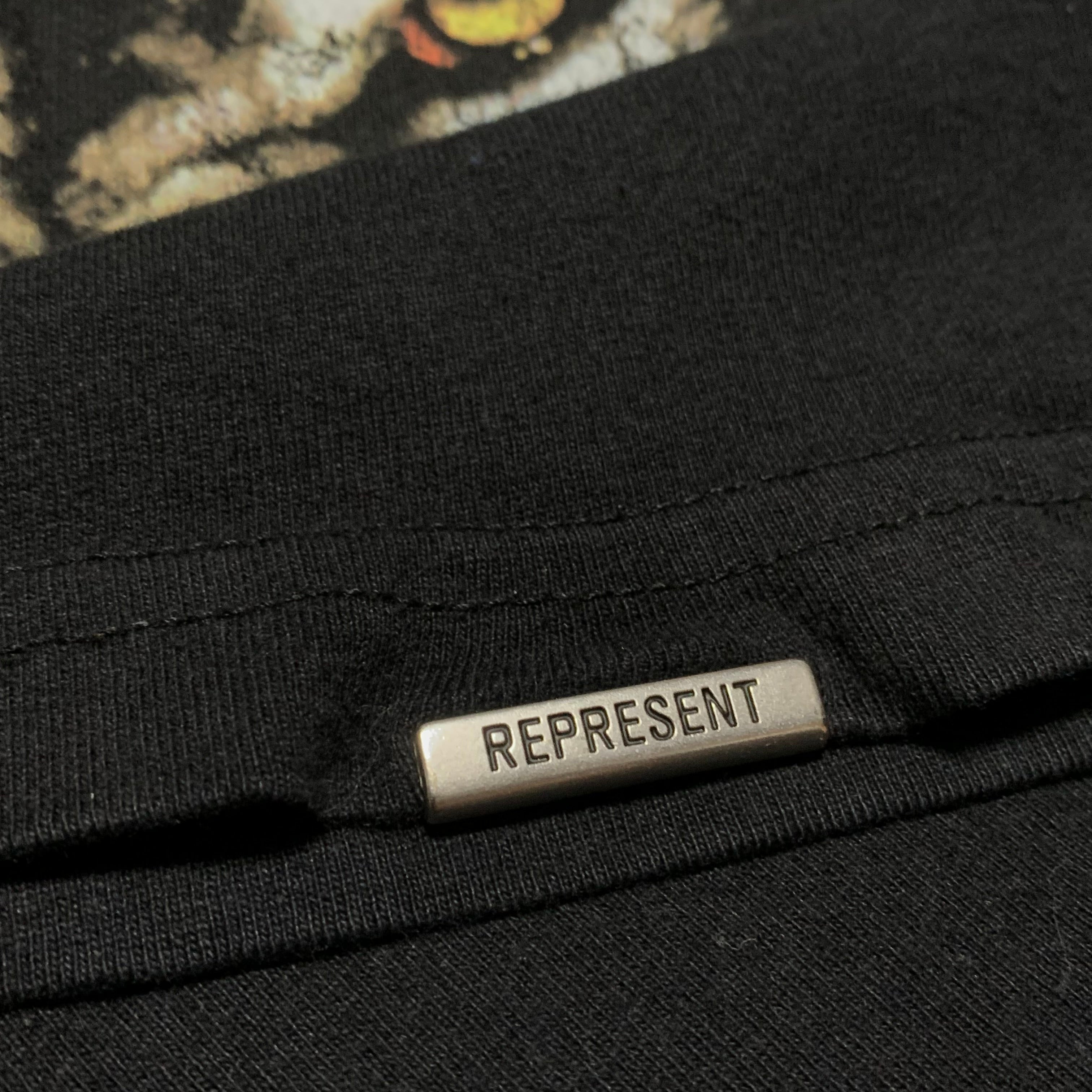 Represent XS Wolves Jet Black Tee Pleasure To Kill