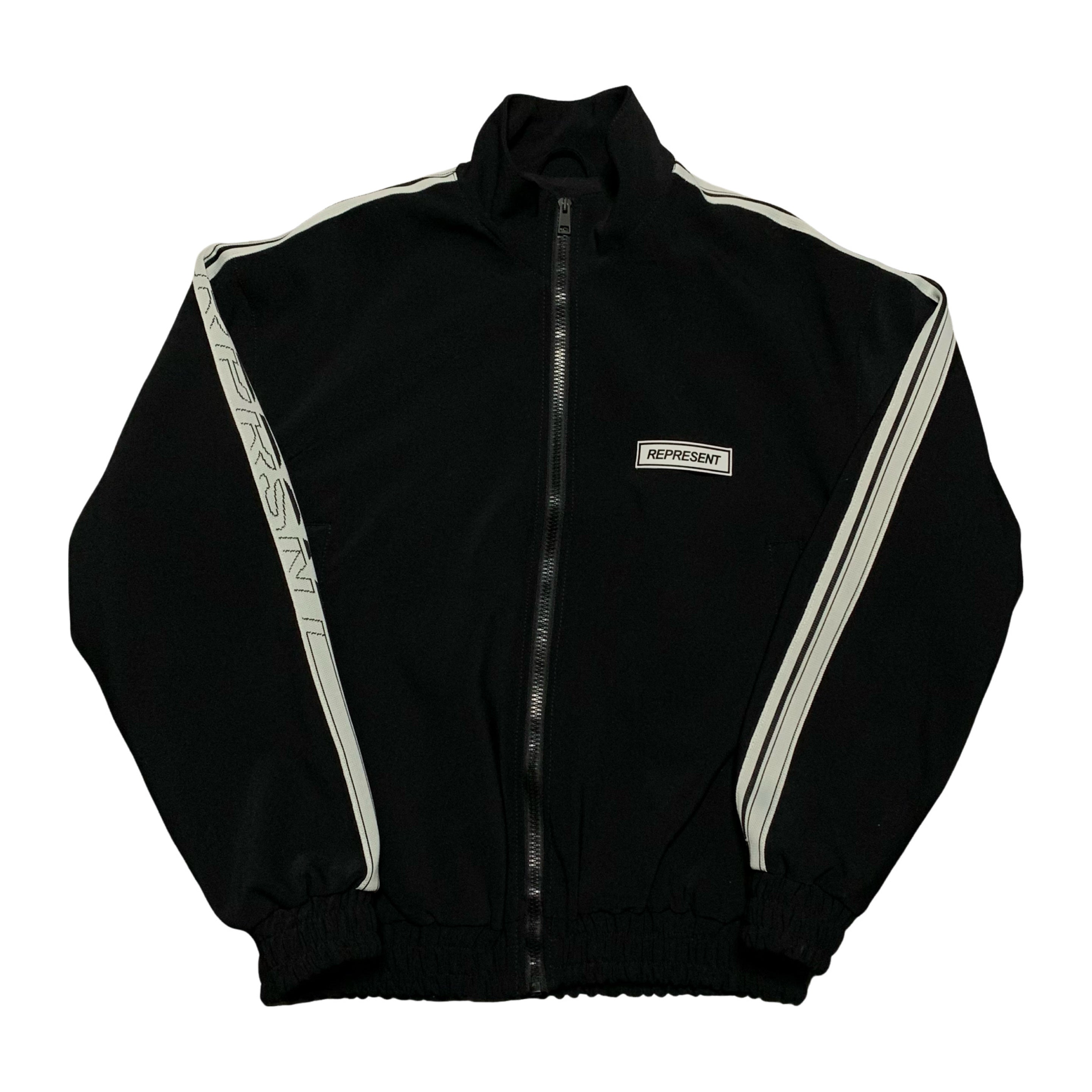 Represent Medium Jacket Black Track Top Jacket British Made