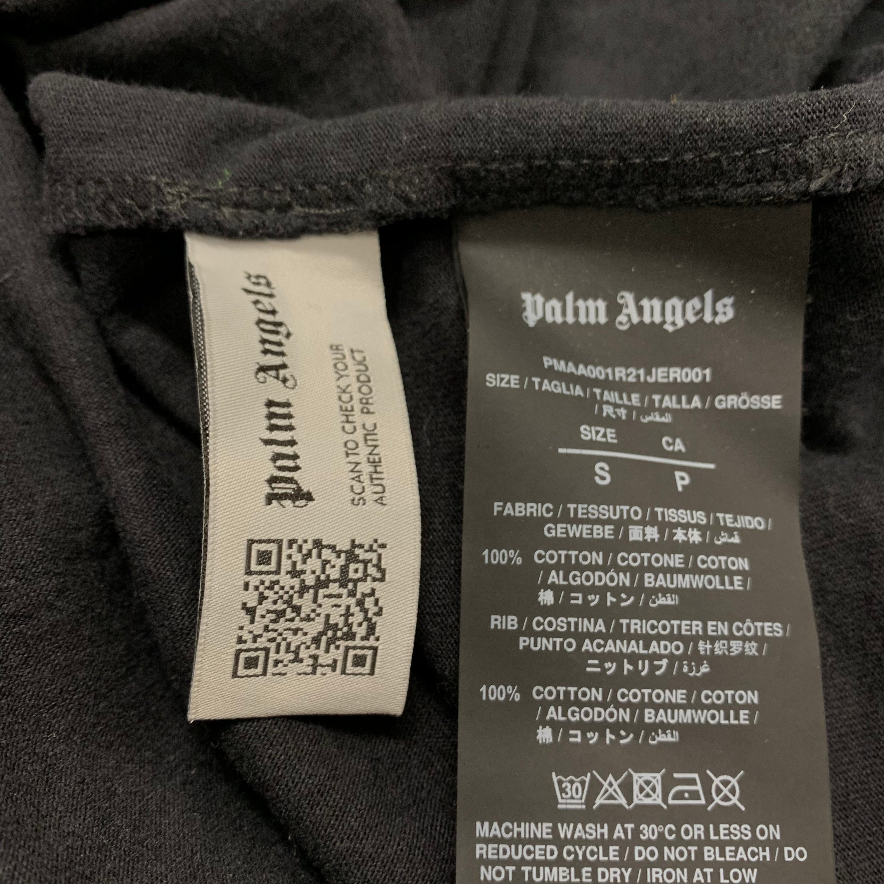 Palm Angels Small Tee Bear Classic Black T-Shirt