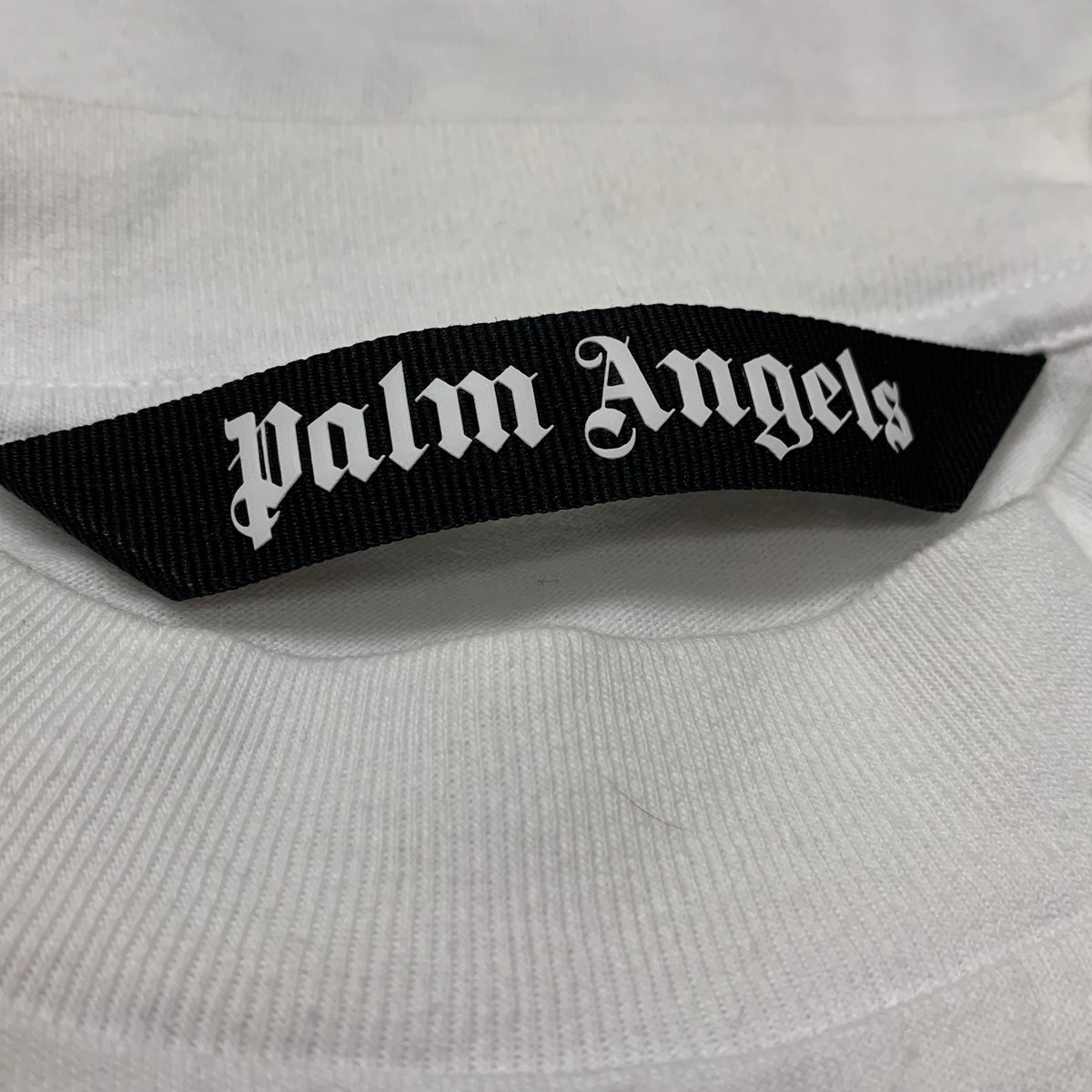 Palm Angels Medium Tee Banana Leopard White T-Shirt