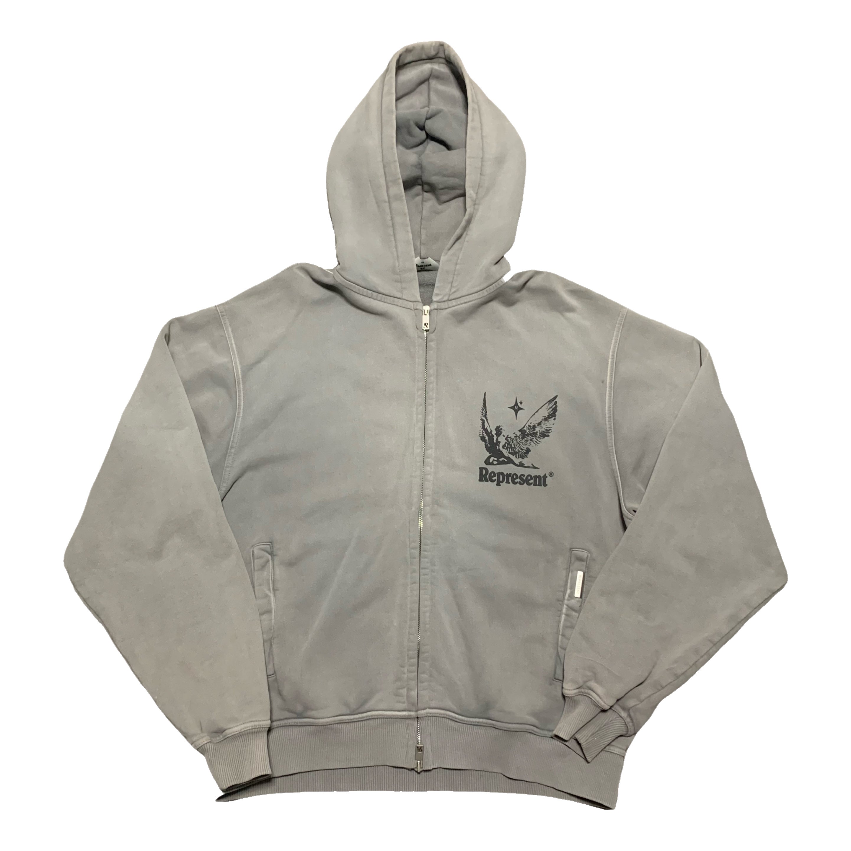 Represent XS Spirits Of Summer Mist Grey Zip Hoodie