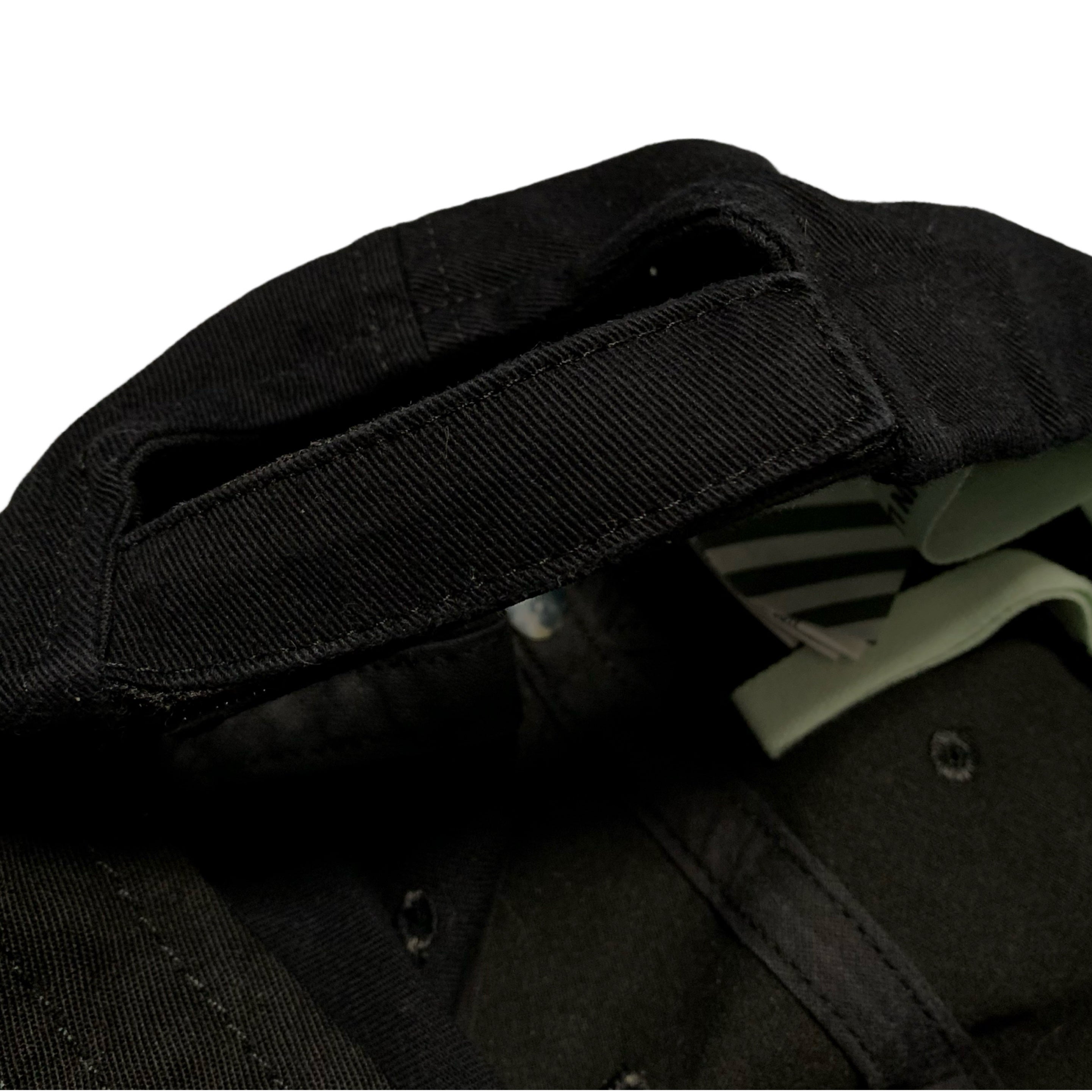 Off White Cap Baseball Cap Black Logo Graphic Virgil Abloh