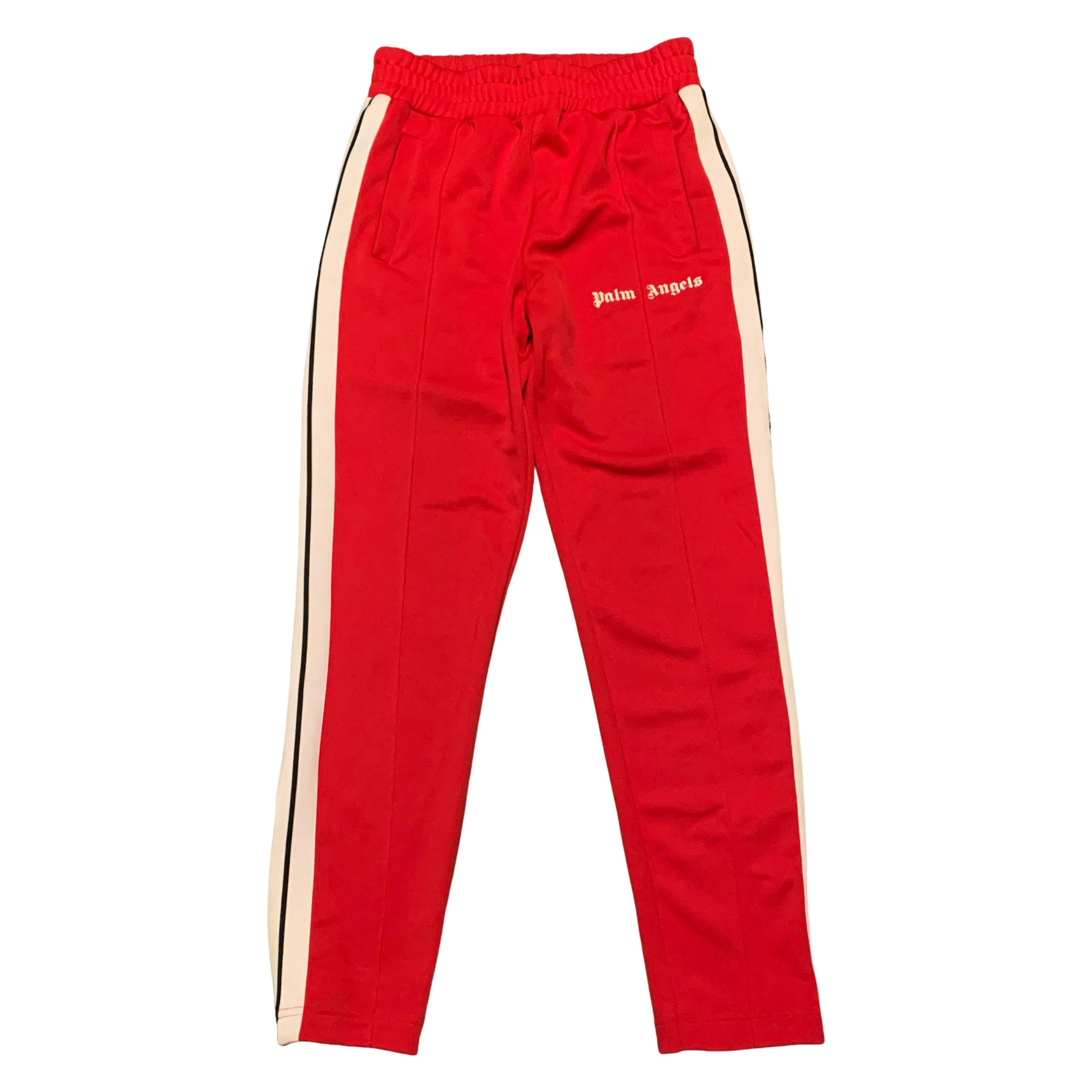 Palm Angels Medium Classic Red Track Pant Bottoms