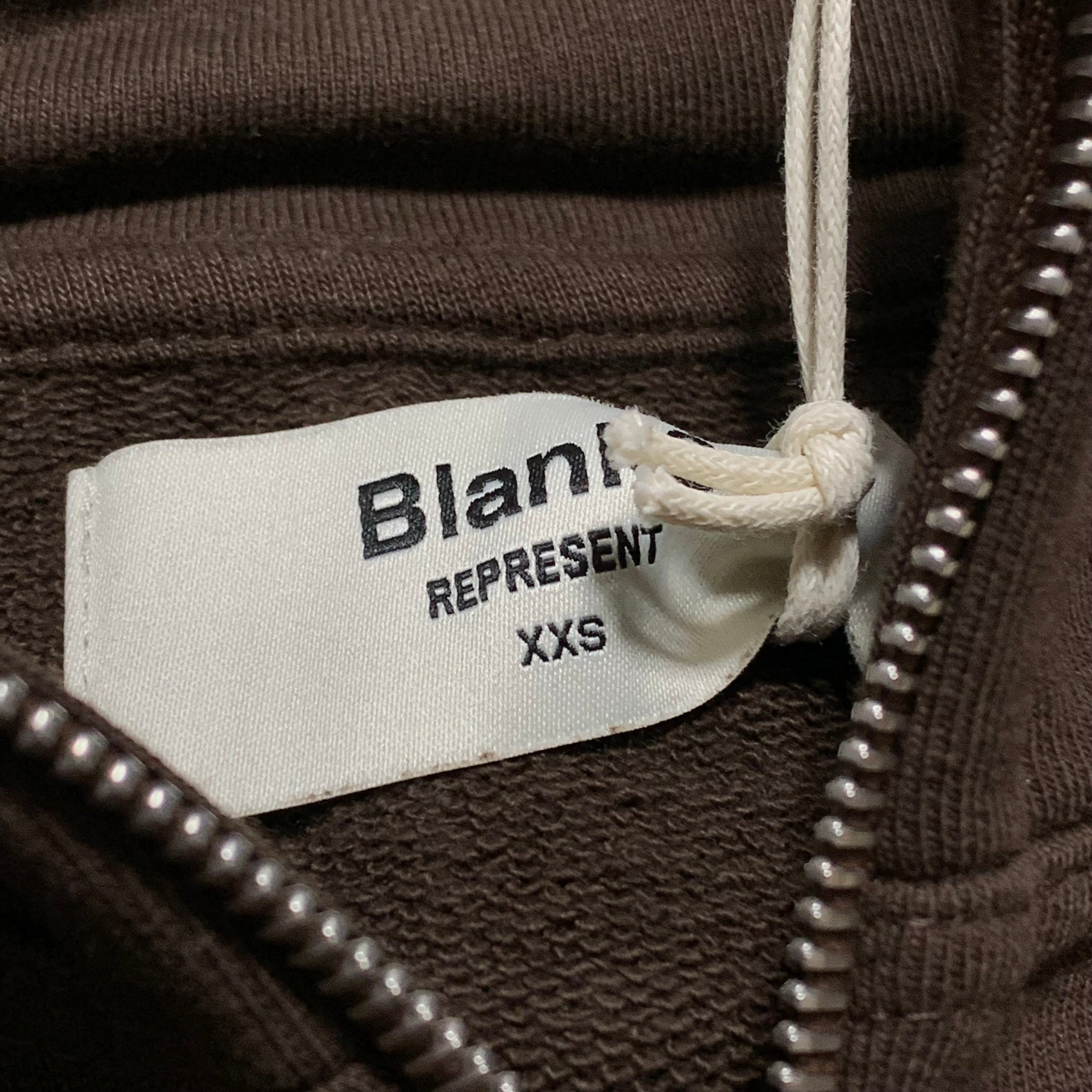 Represent XXS Blanks Bomber Jacket Vintage Brown