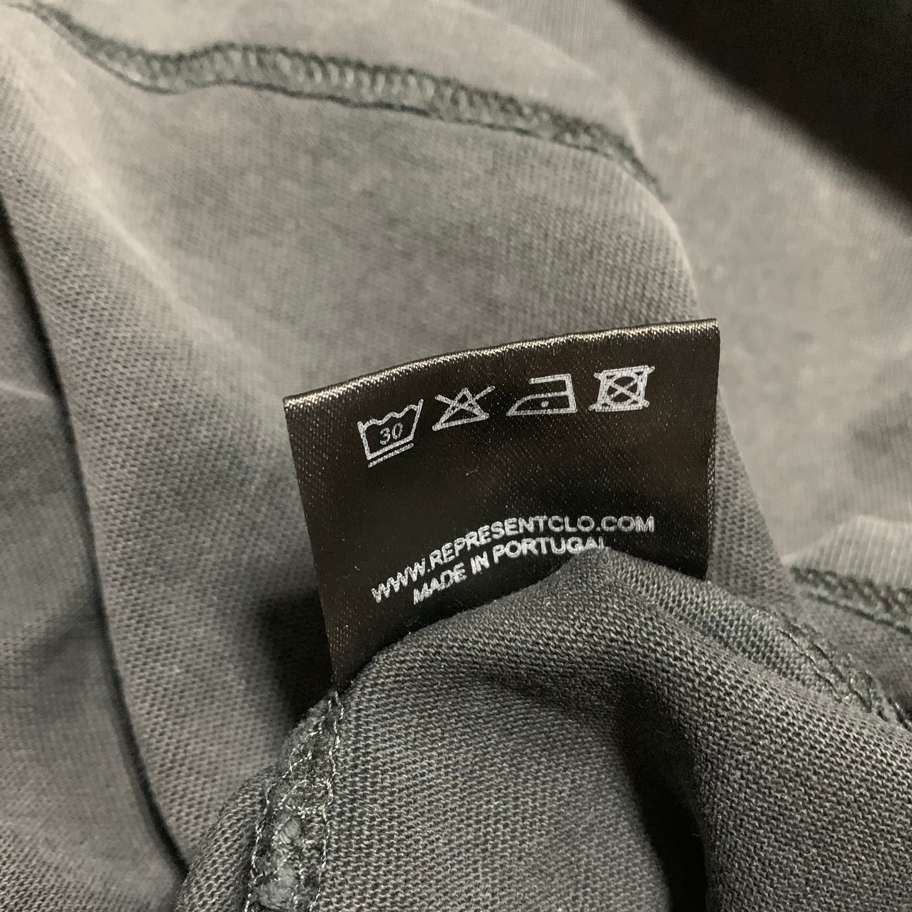 Represent XS Blanks Vintage Grey Tee
