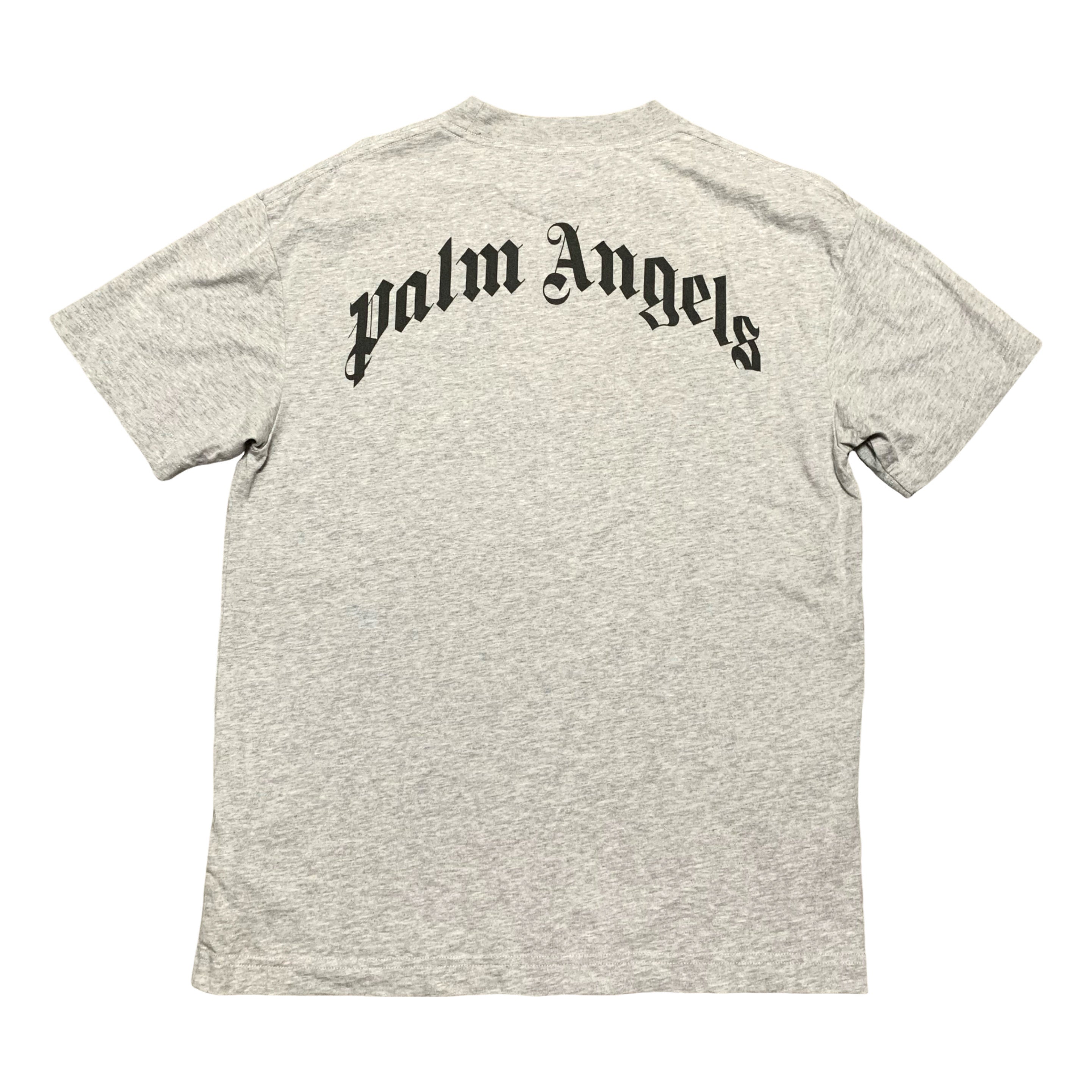 Palm Angels Medium Bear Classic Grey Tee