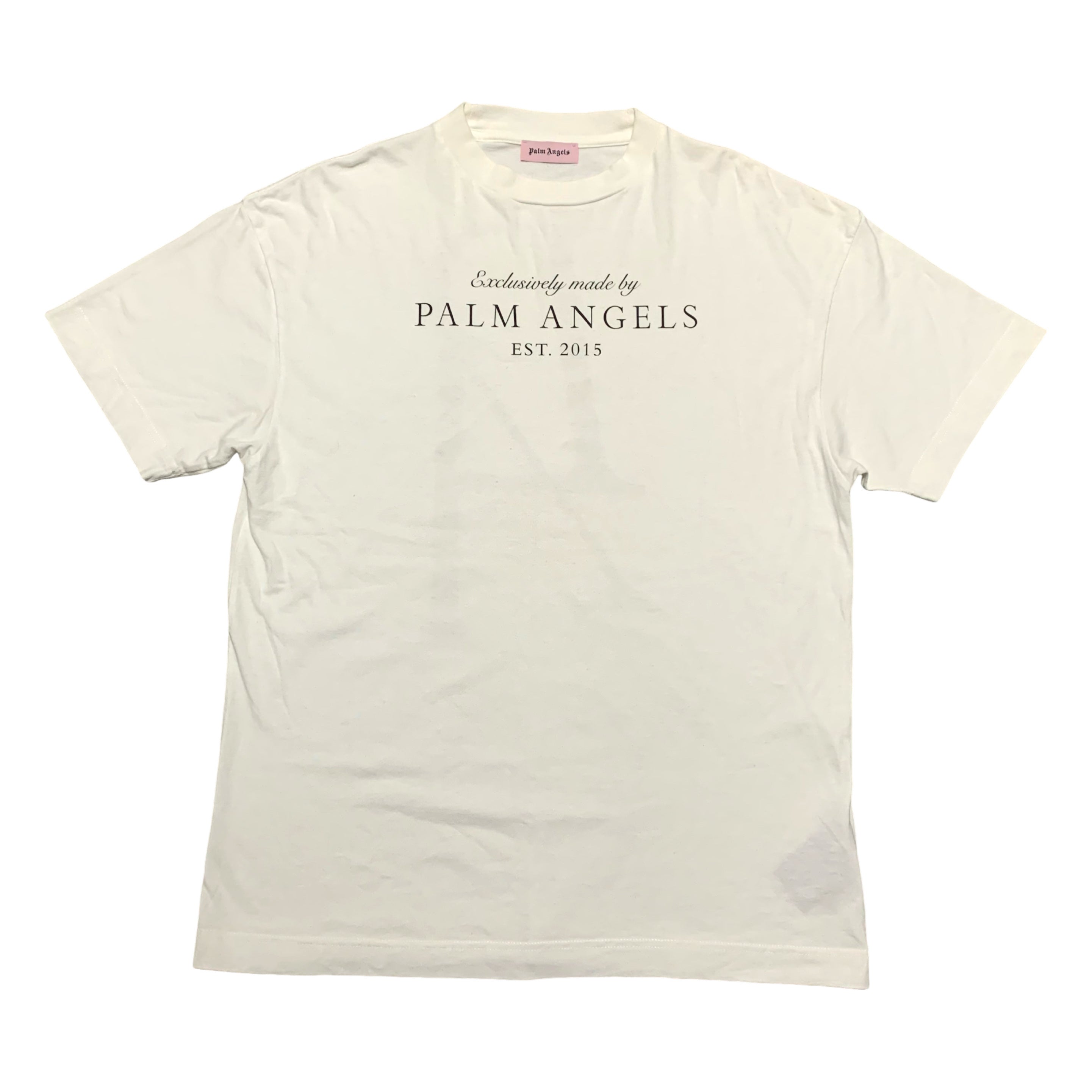 Palm Angels Medium Exclusively Made By Palm Angels White Tee