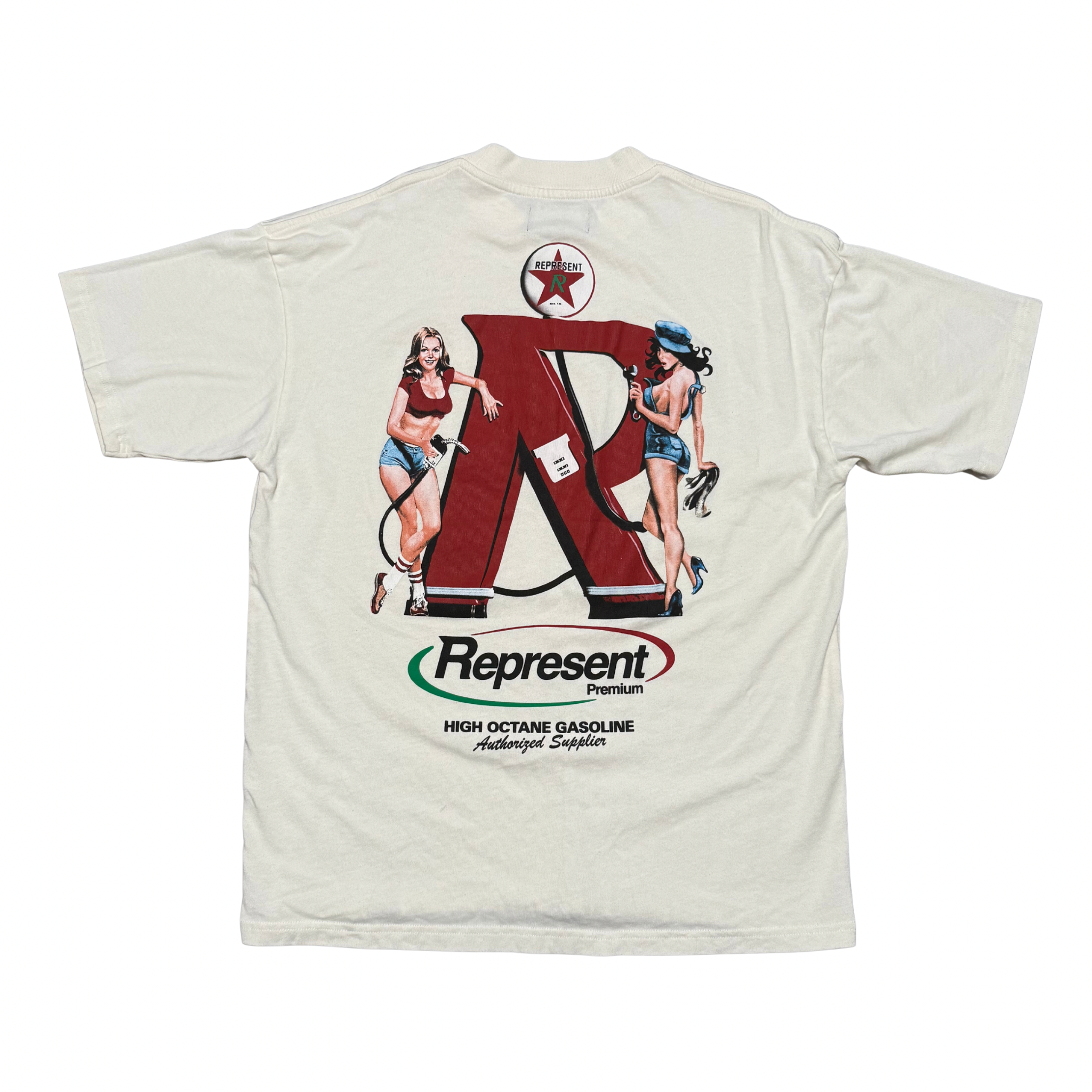 Represent XS Premium Flat White Tee