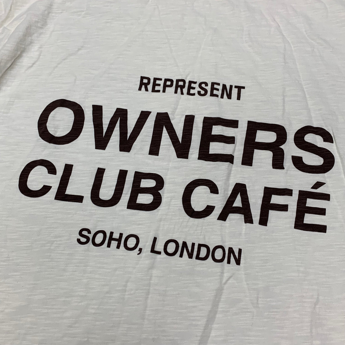 Represent XS Tee Owners Club Cafe Flat White T-Shirt