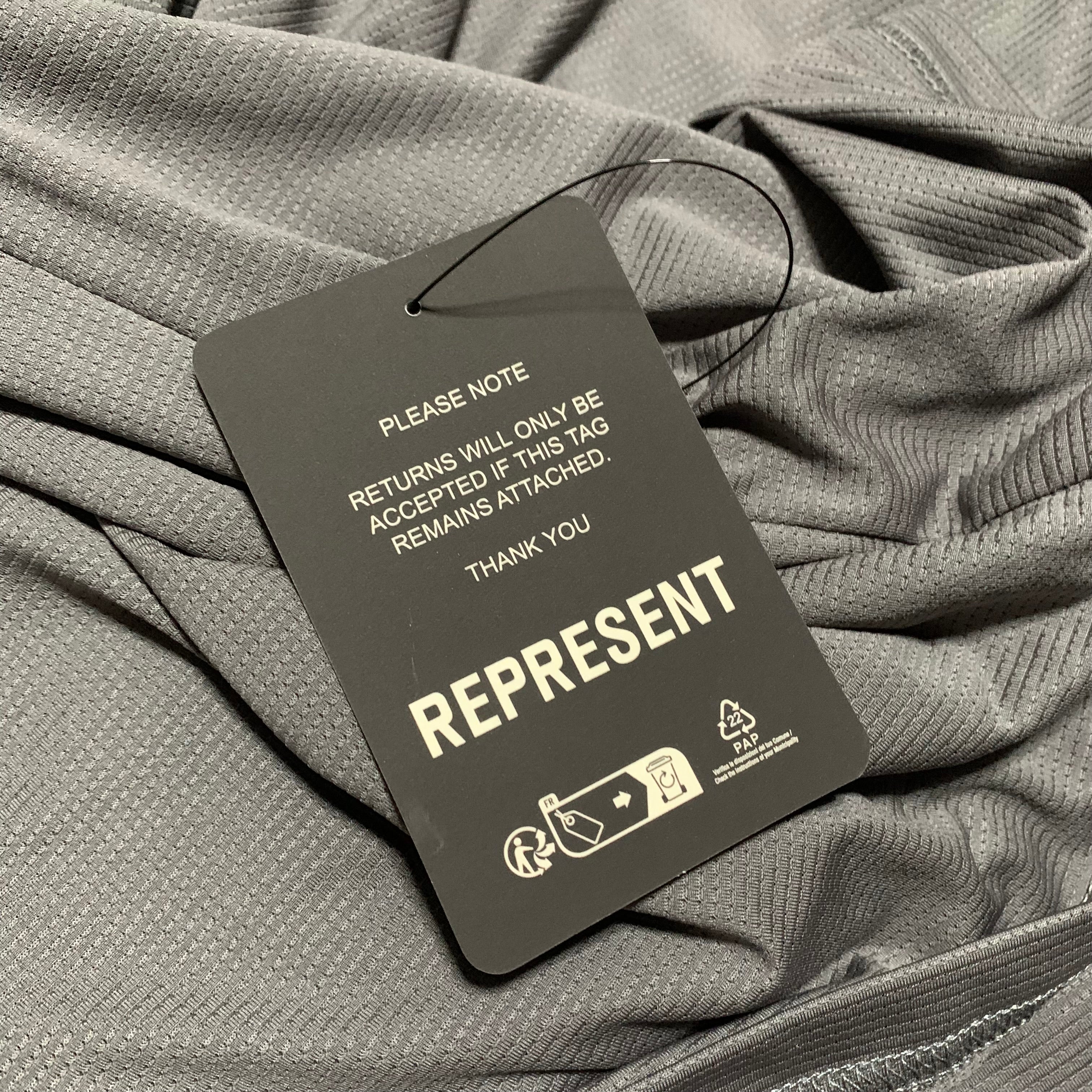 Represent XS Shorts Mesh Grey 247 Shorts