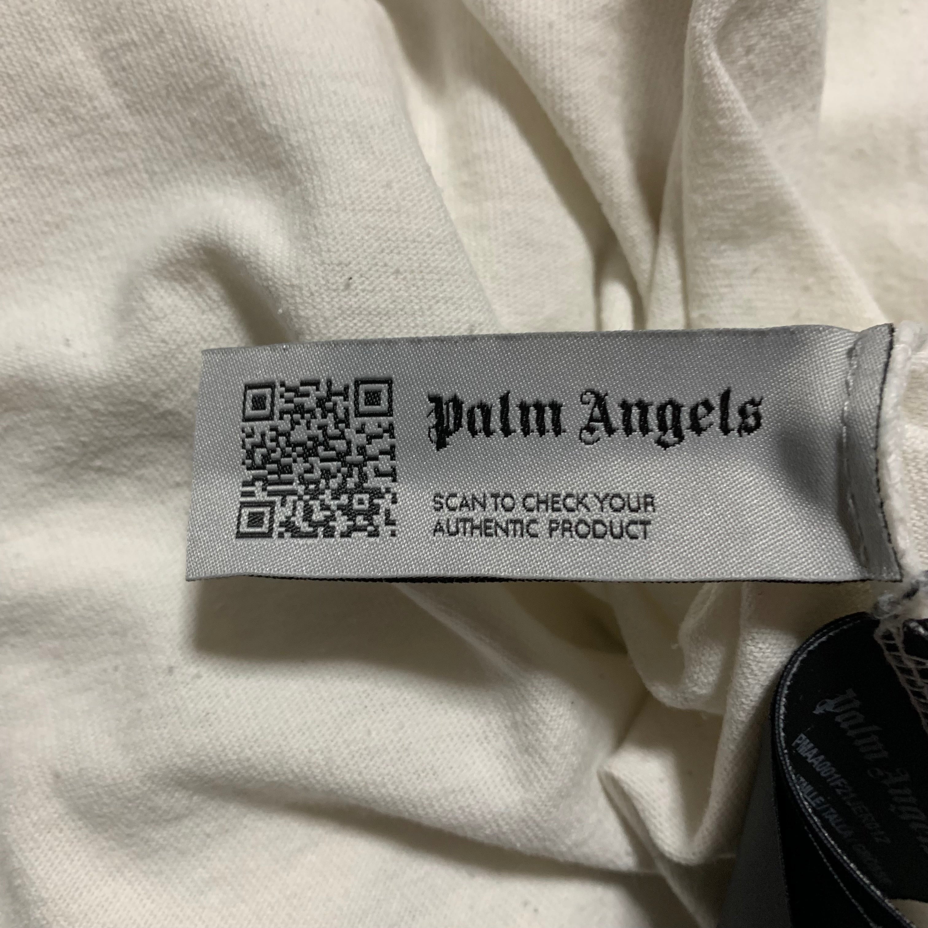 Palm Angels Medium Tree Logo White Tee