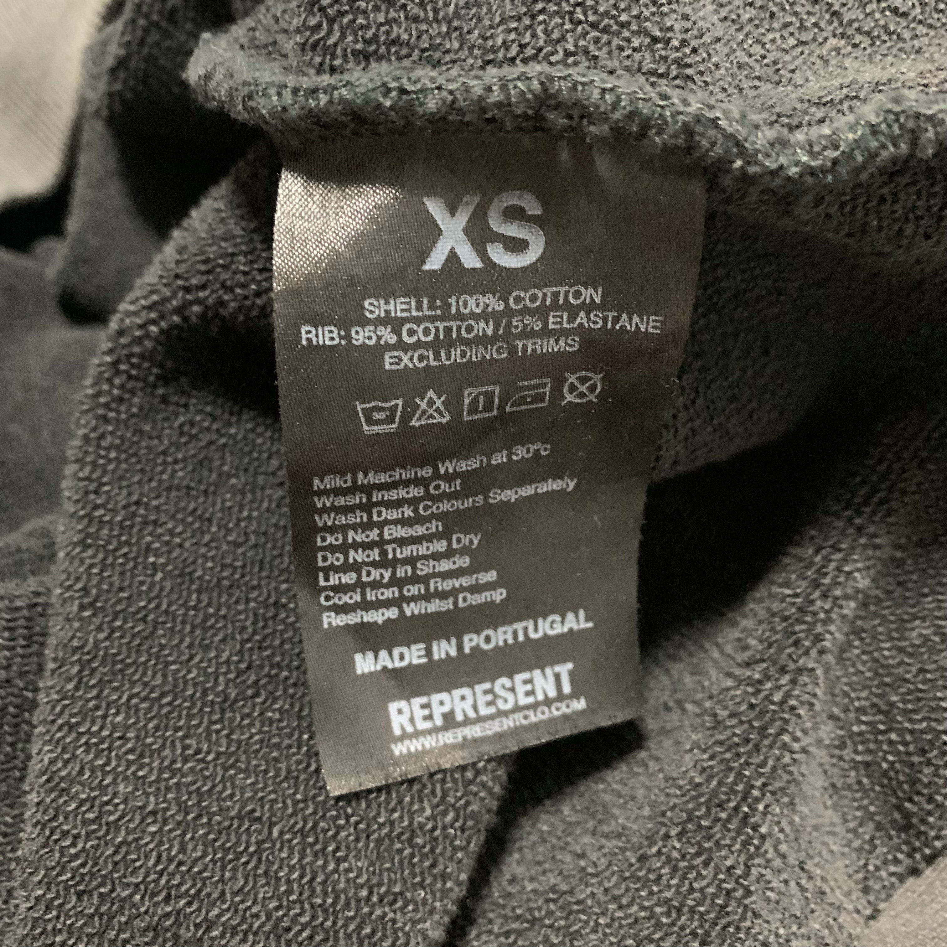 Represent XS Blanks Vintage Grey Sweatshirt Crewneck