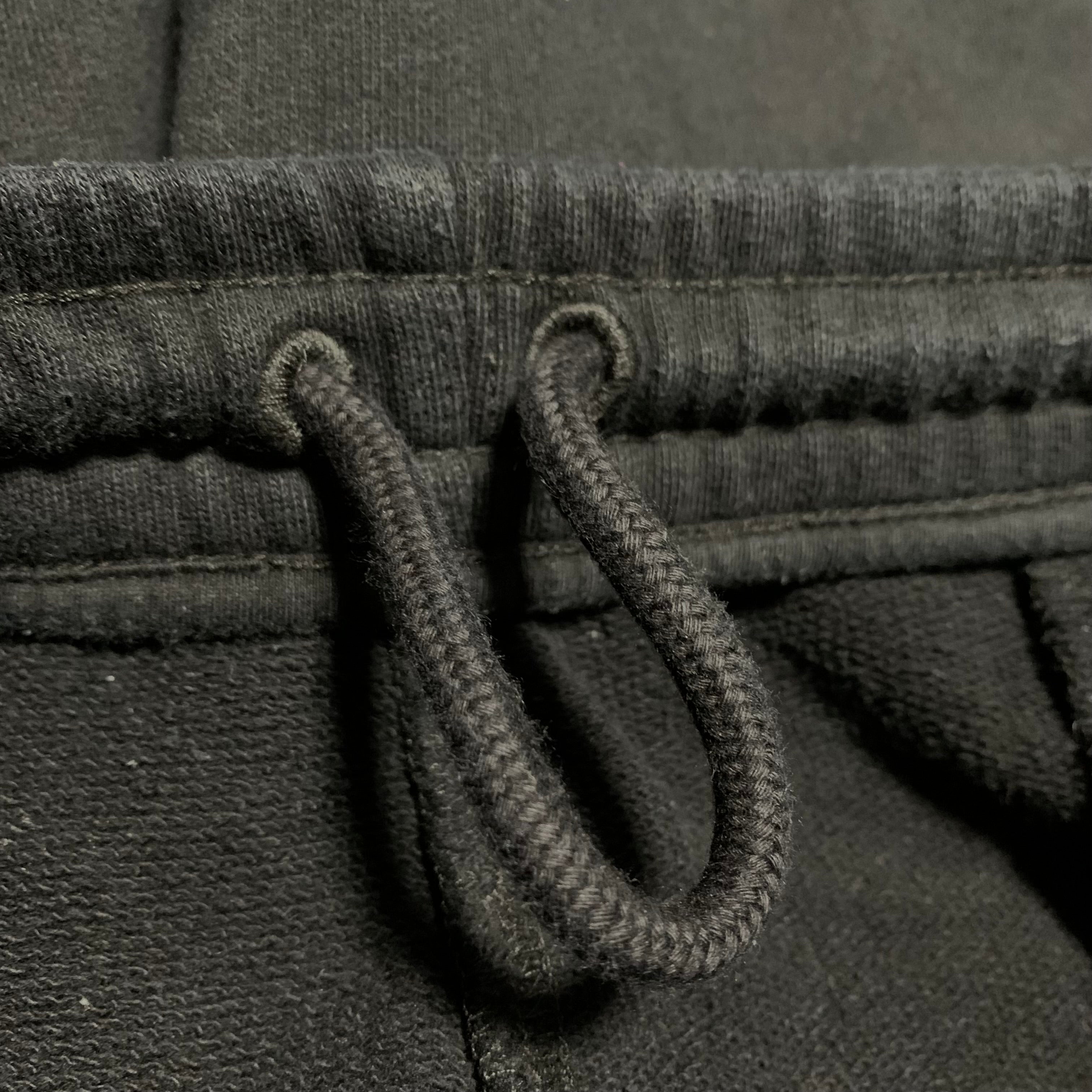 Off White Small Shorts Impressionism Black Sweatpants Bottoms Virgil Abloh