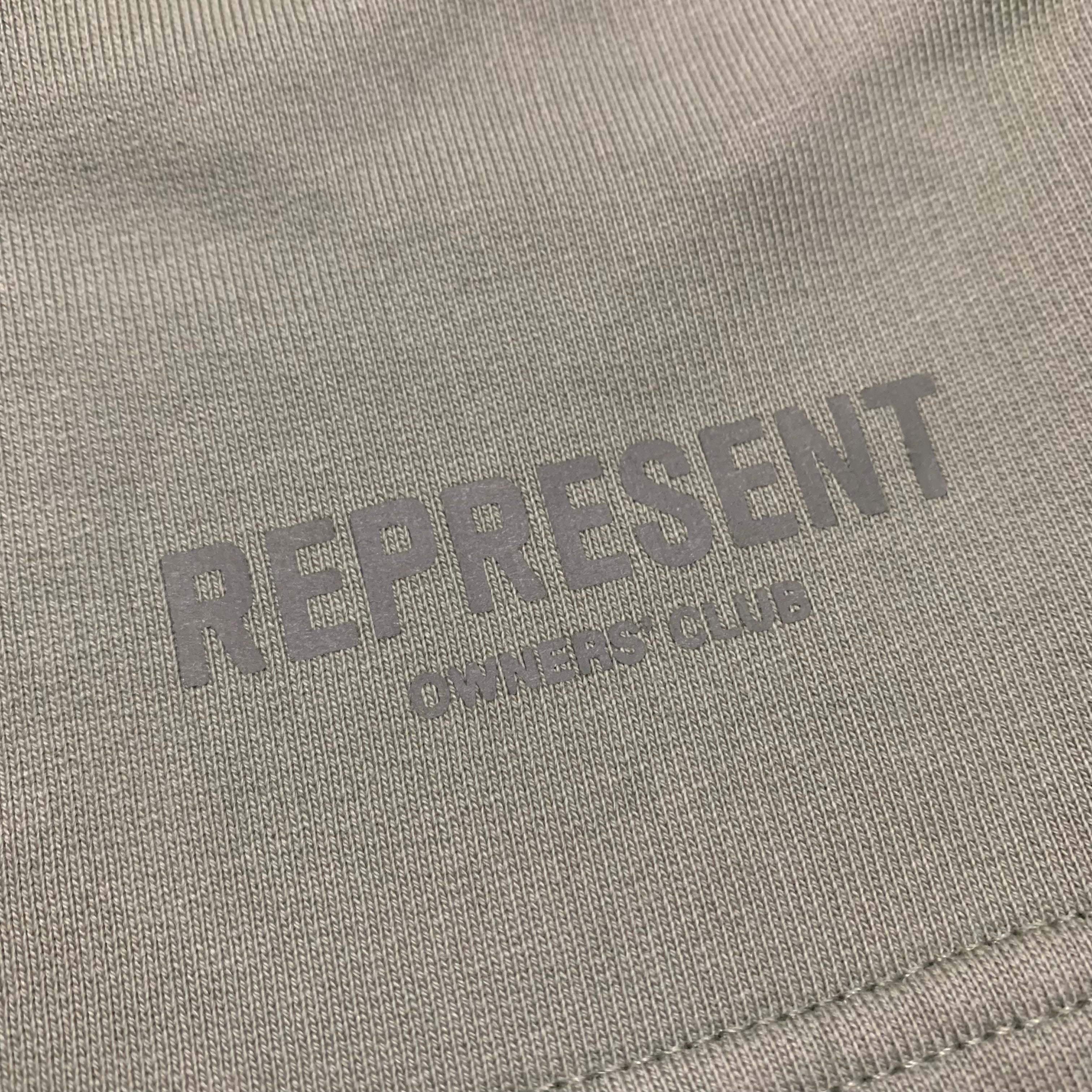 Represent Small Shorts Owners Club Pastel Green Bottoms