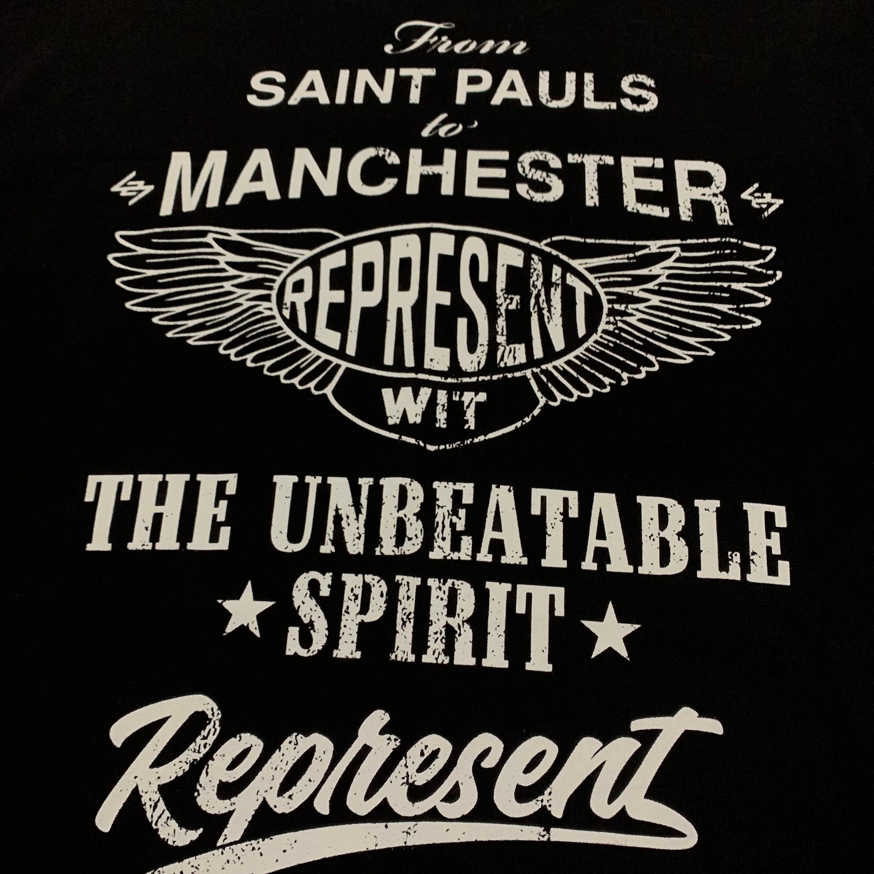 Represent Small Wit Graphic Jet Black Tee Gym