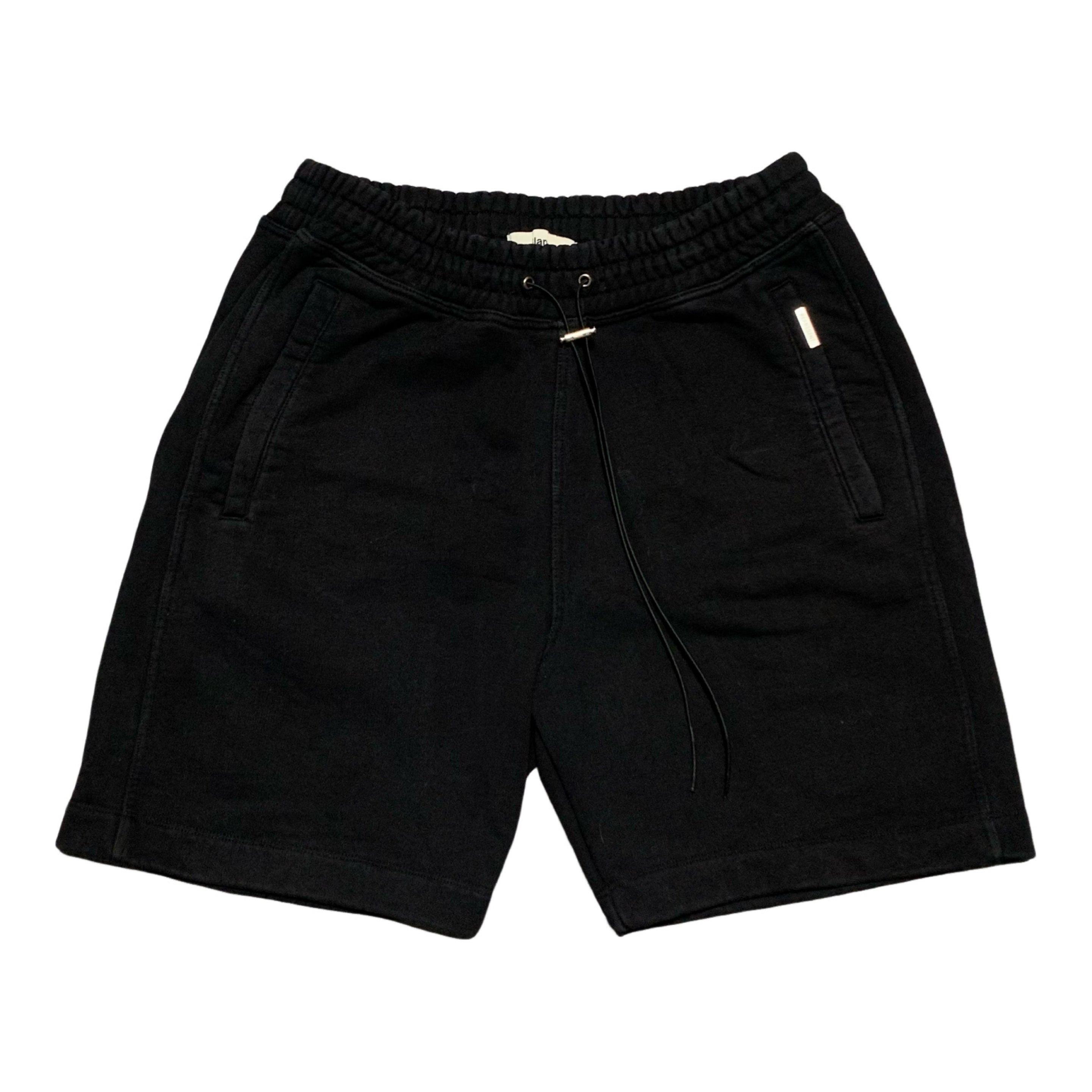 Represent Large Shorts Blanks Jet Black Jogger Bottoms