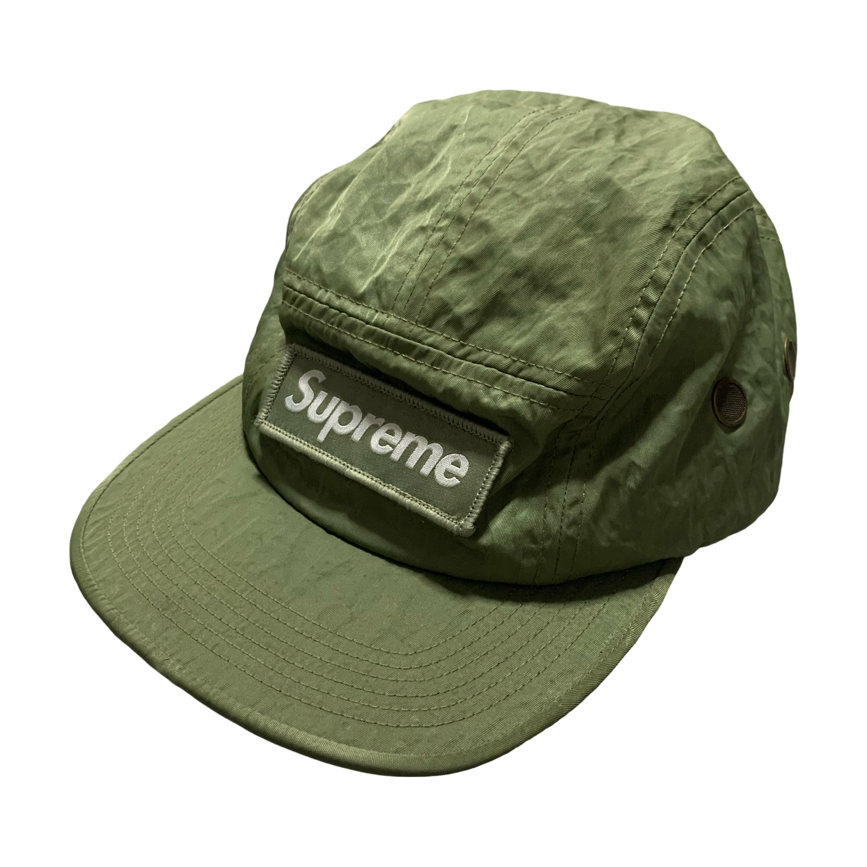 Supreme Cap 5 Panel Olive Green Cap Hat 2017