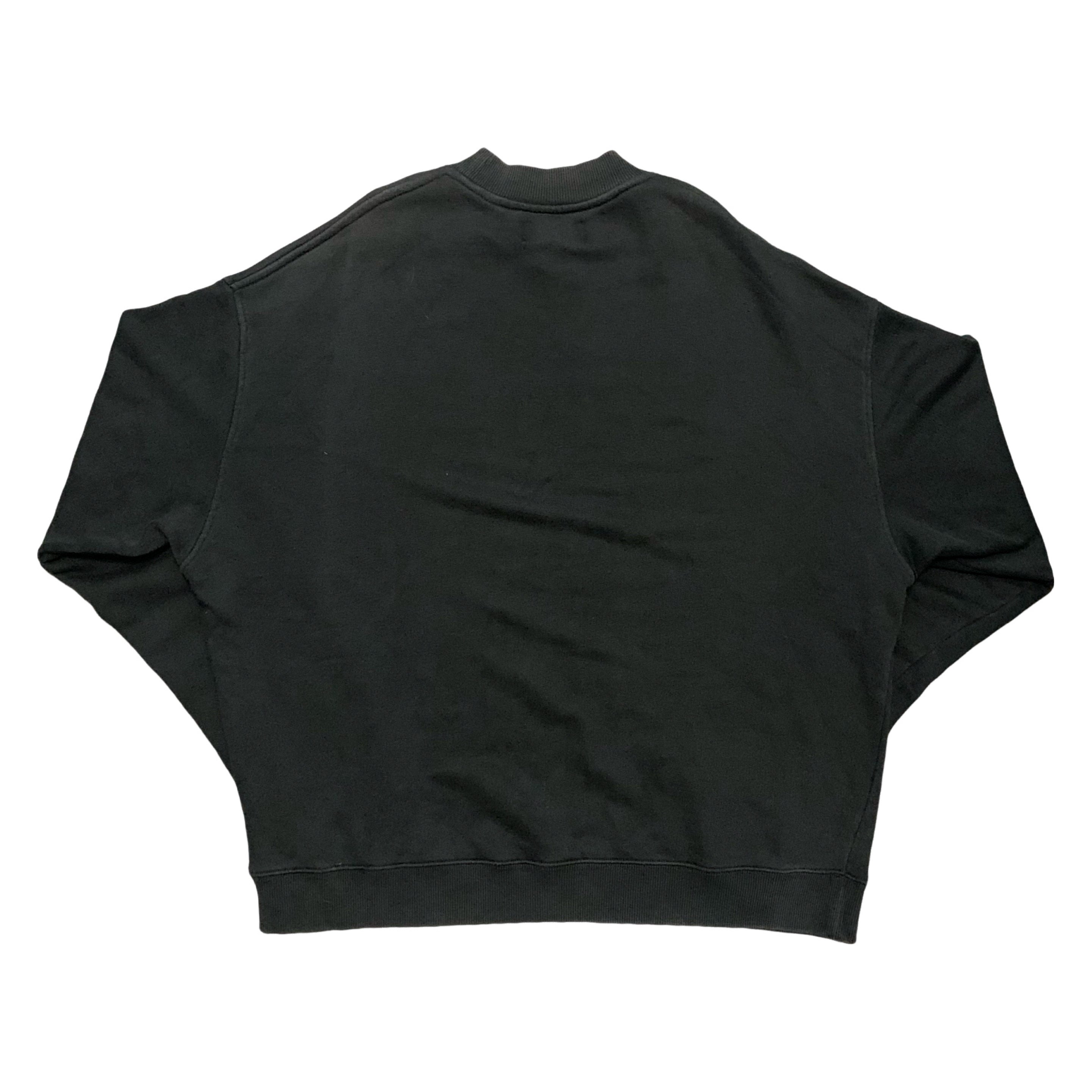 Represent Large Blanks Vintage Black Sweater Sweatshirt