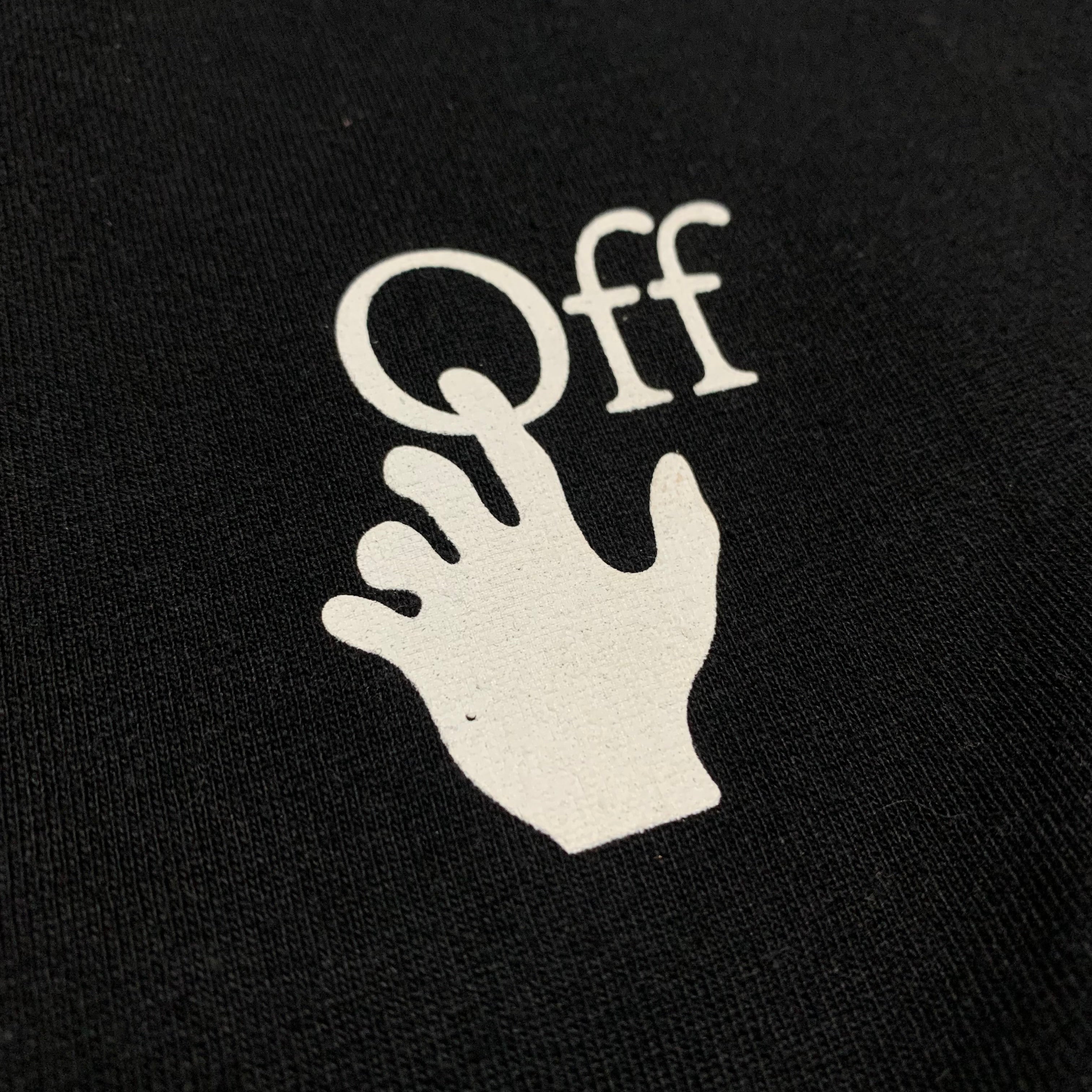 Off White Small Pascal Arrows Black Tee Virgil Abloh