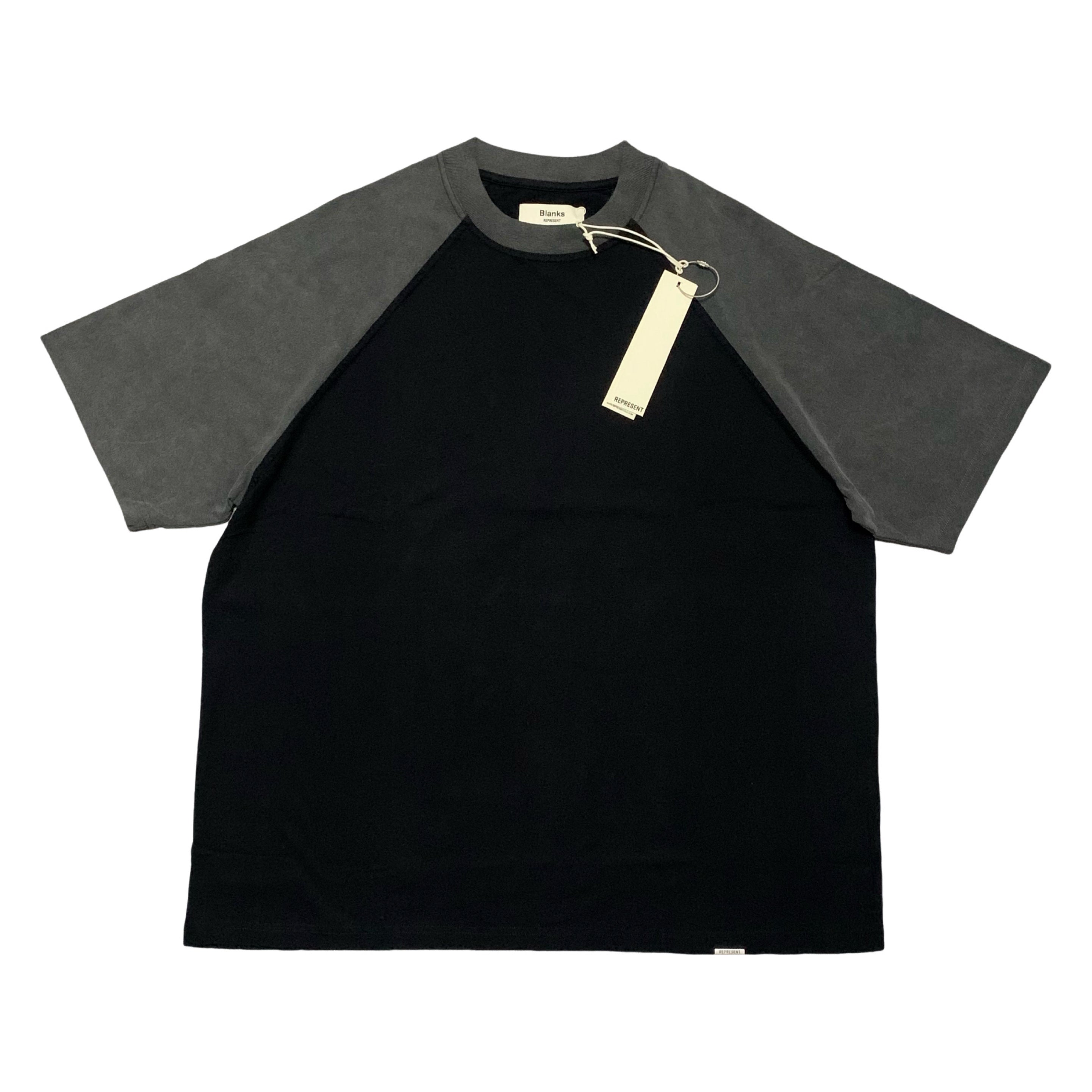 Represent XL Blanks Raglan Jet Black Tee