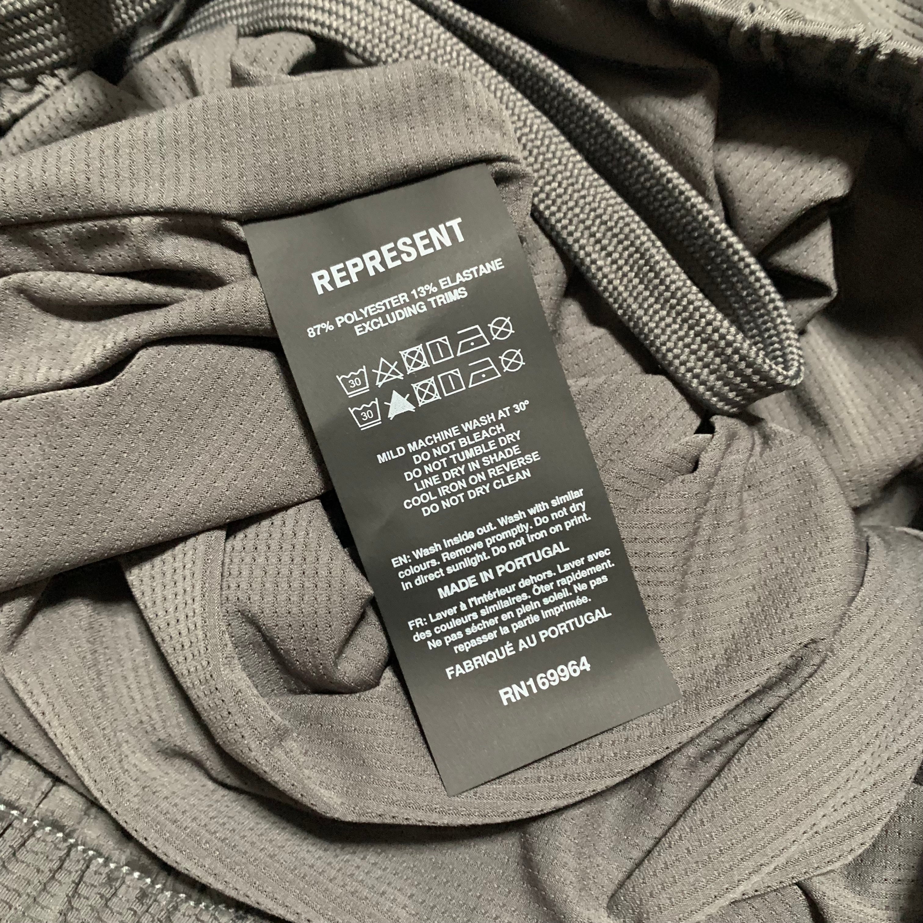 Represent XS Shorts Mesh Grey 247 Shorts
