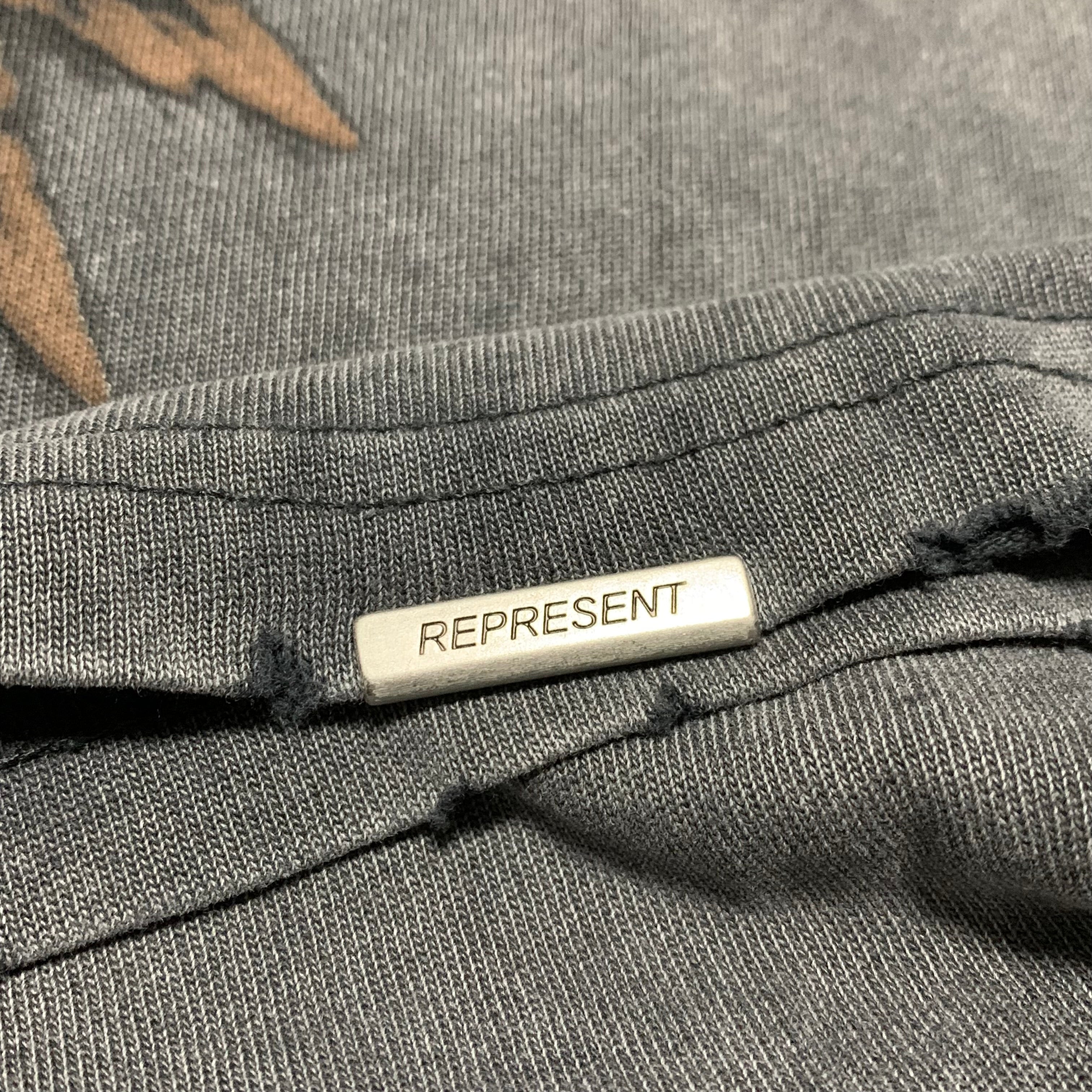 Represent XS Terrier Eagle Vintage Grey Tee