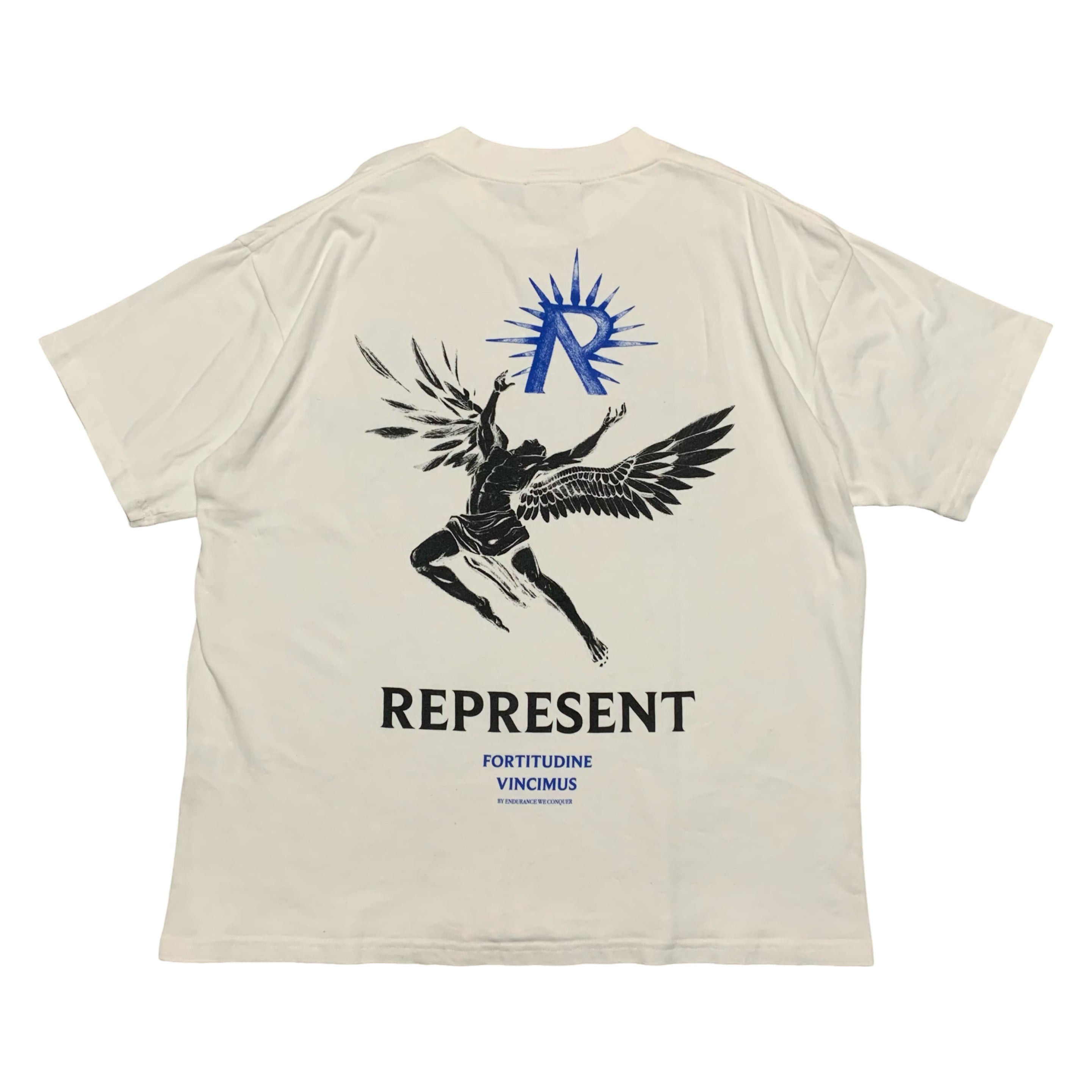 Represent Medium Icarus Flat White Tee