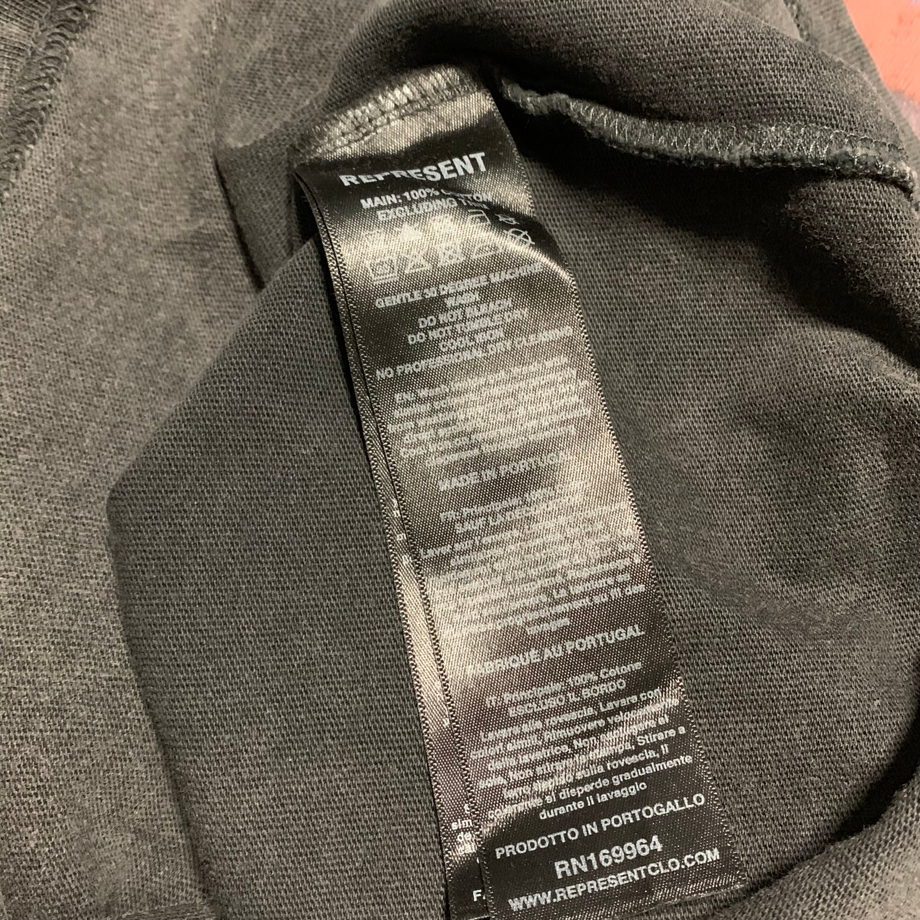 Represent Small The Hills Vintage Grey Tee