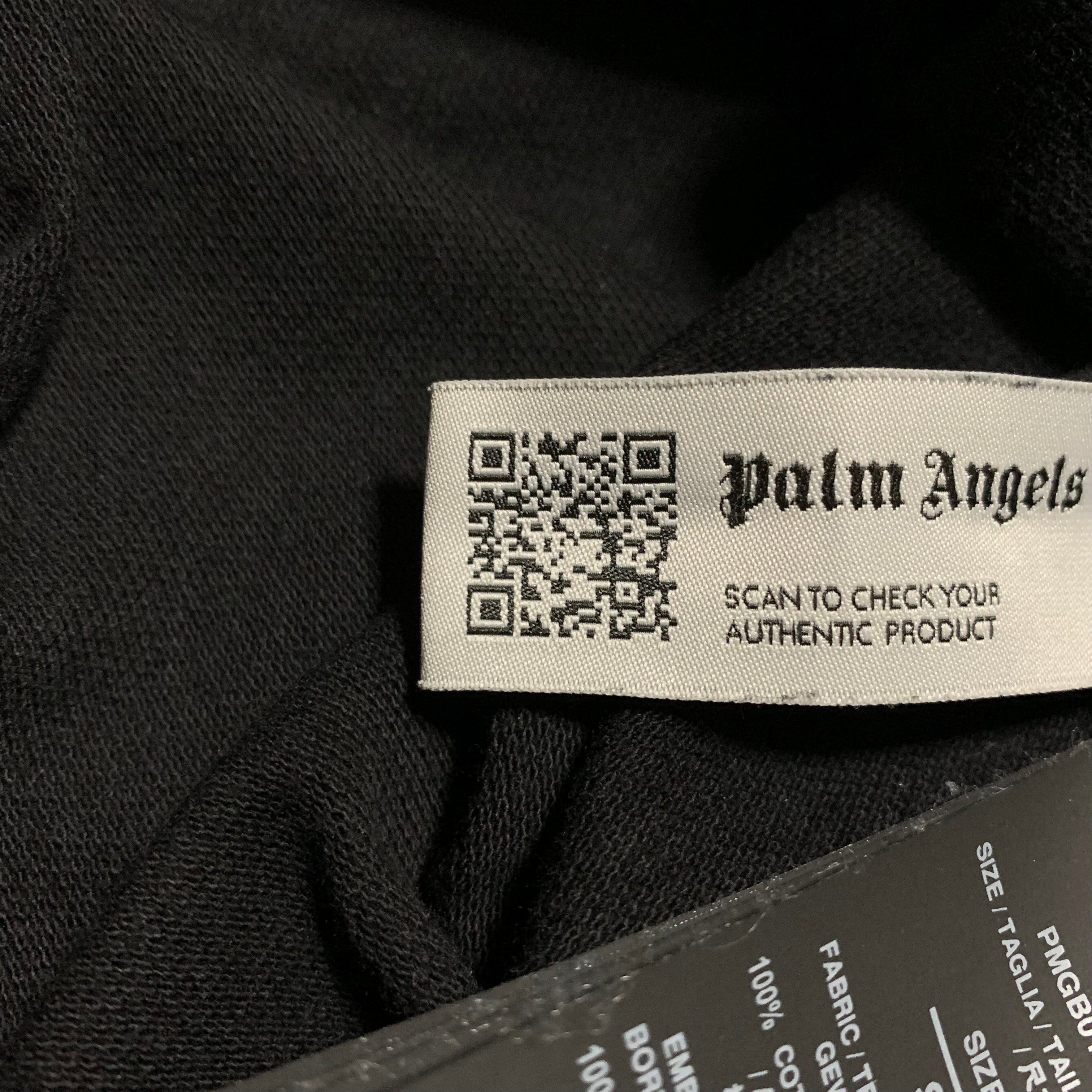 Palm Angels Small Polo Shirt Classic Black Top