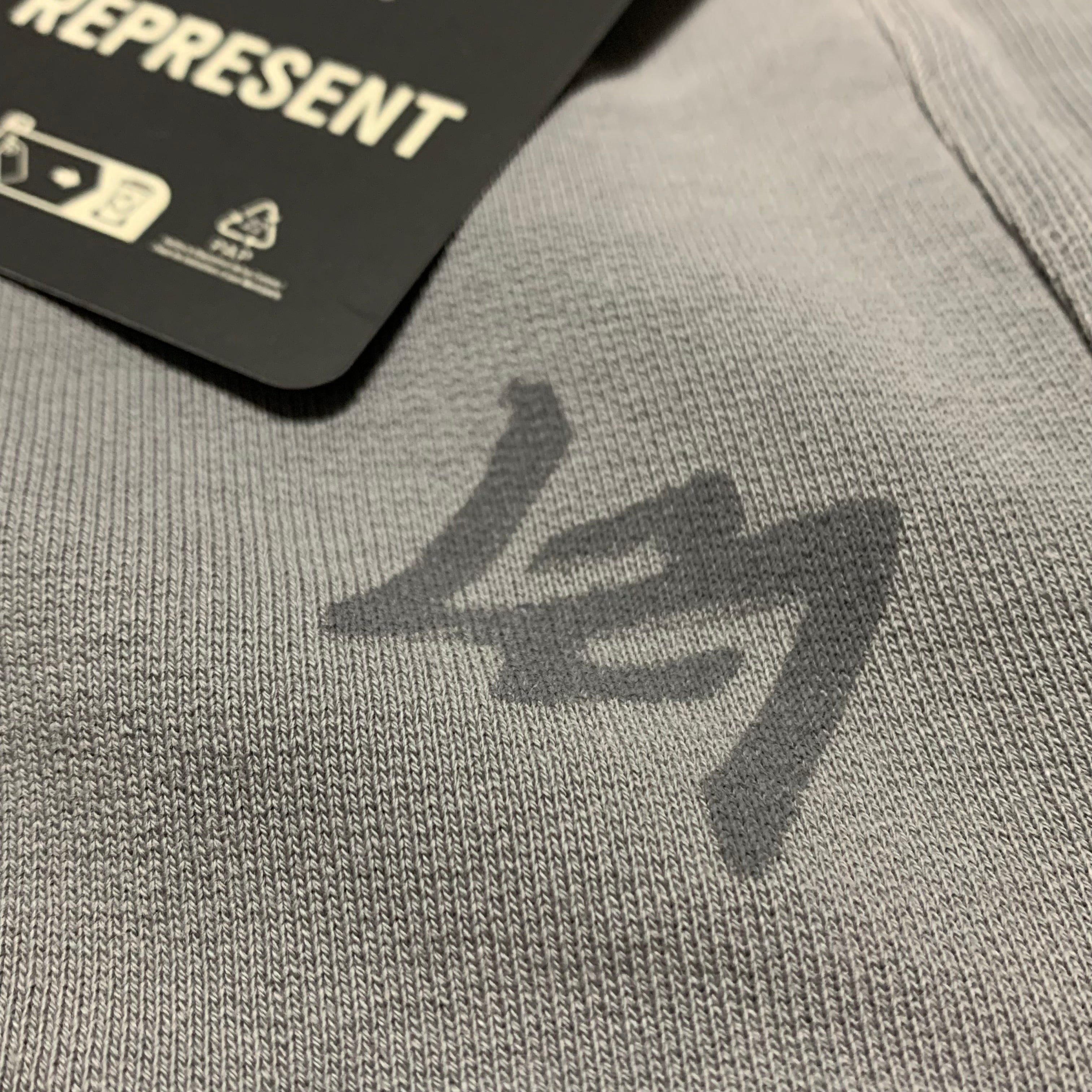 Represent Small Shorts 247 Motion Titanium Grey Bottoms