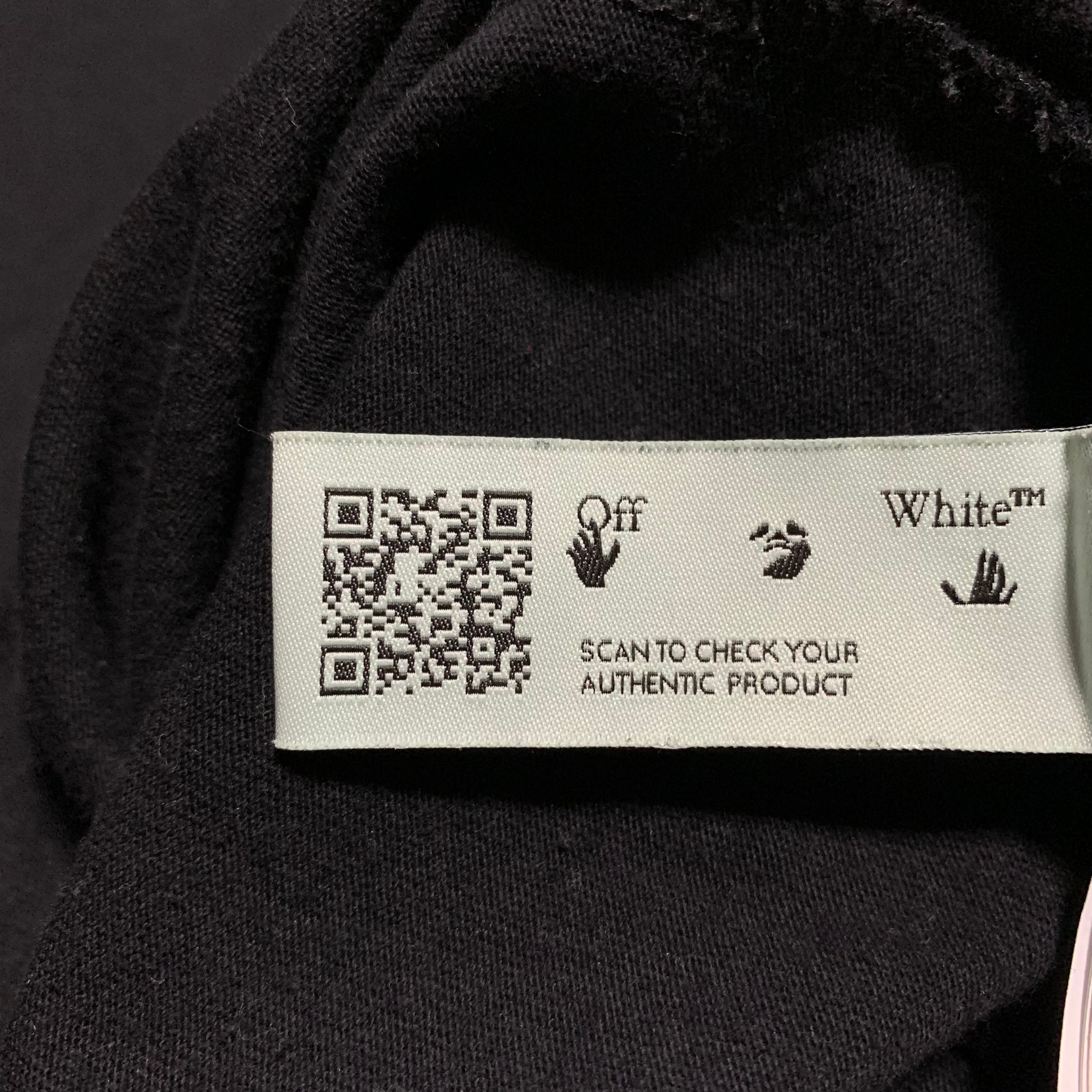 Off White Small Trellis Worker Black Tee Virgil Abloh