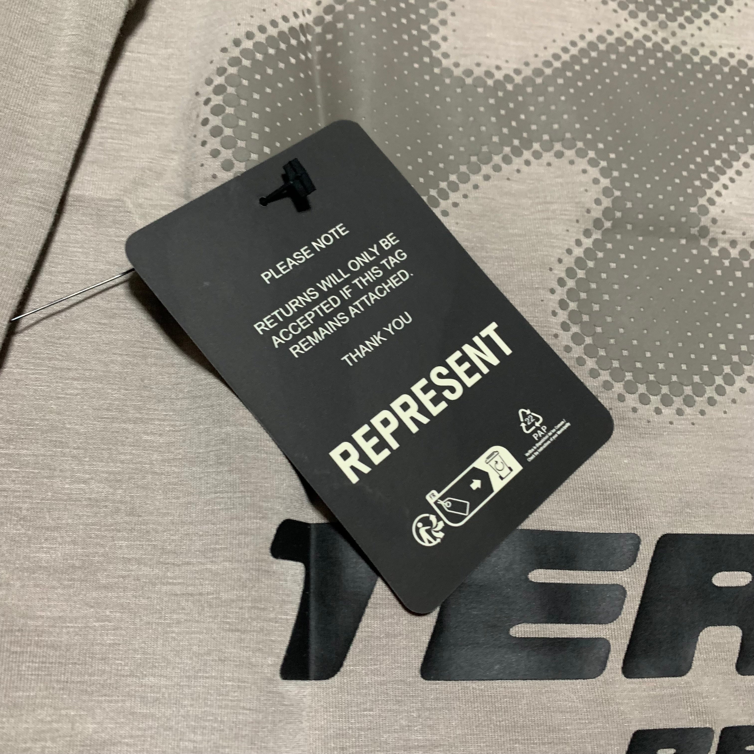 Represent XS 247 Tank Top Moonrock Oversized