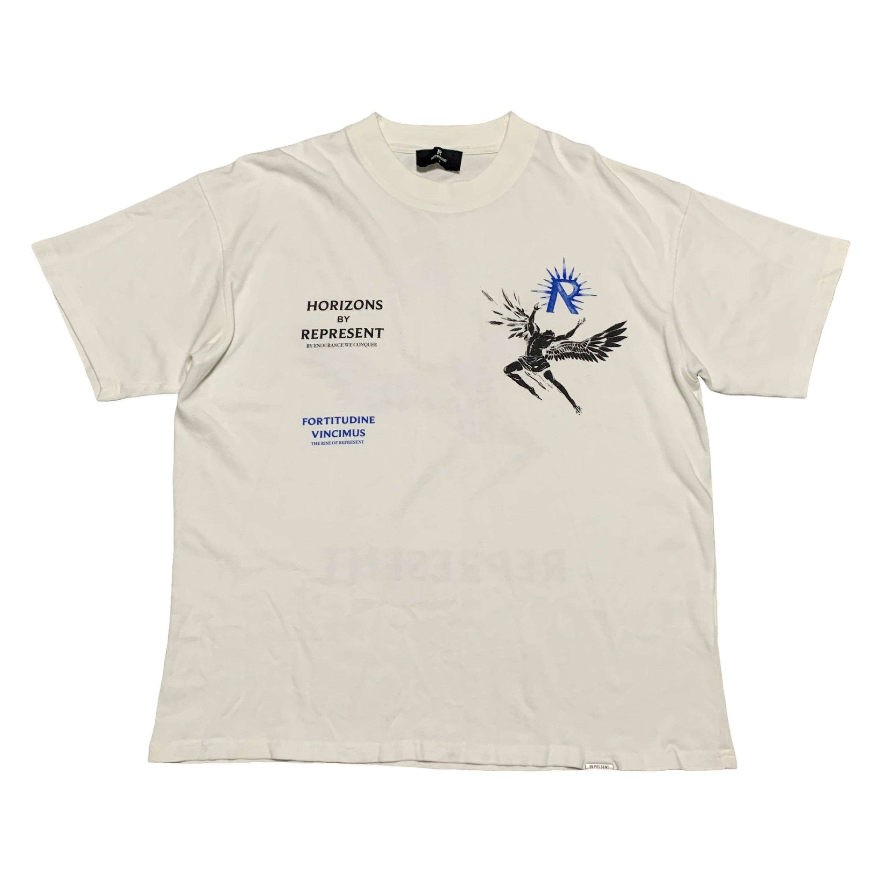 Represent Medium Icarus Flat White Tee