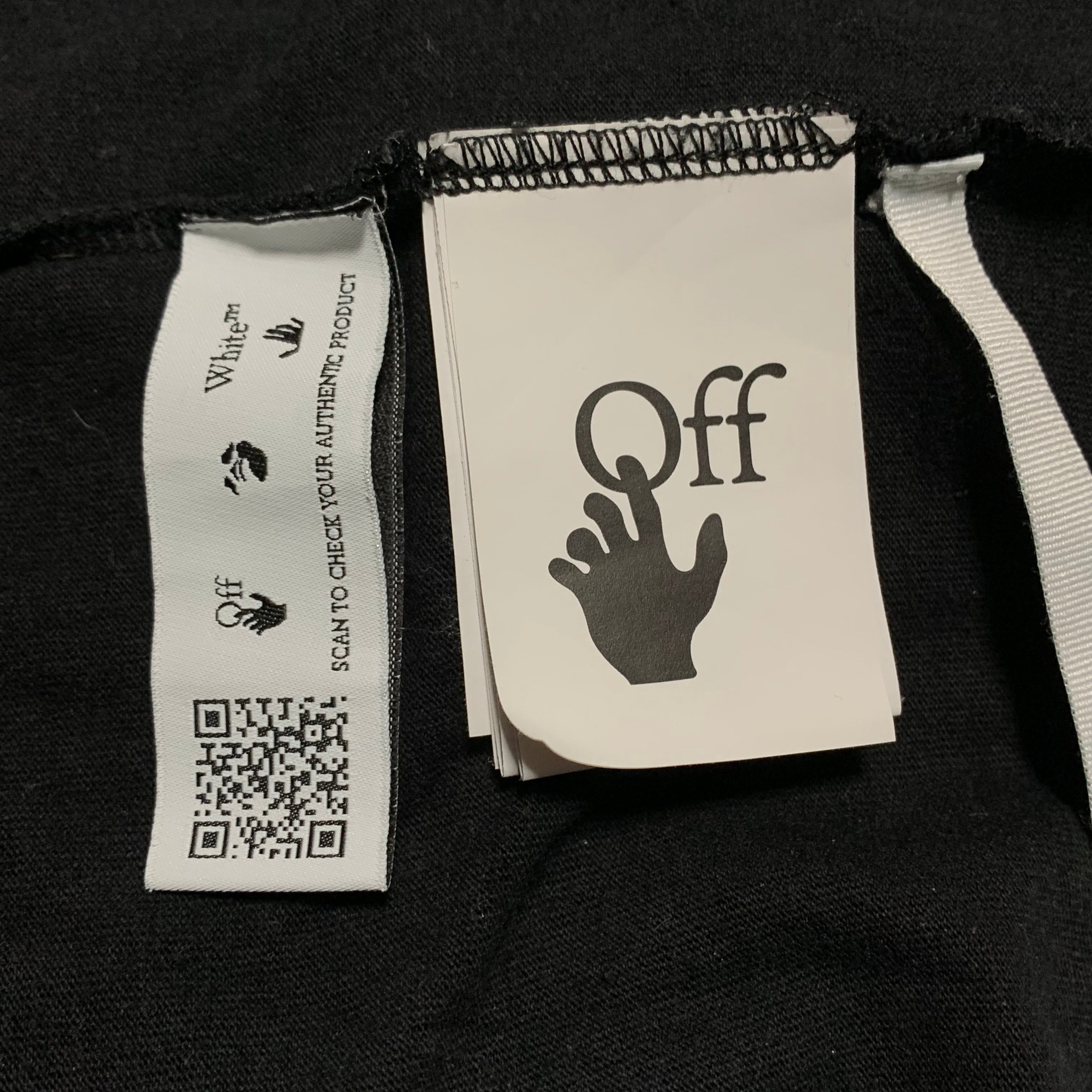 Off White Medium Caravaggio Painting Black Tee Virgil Abloh