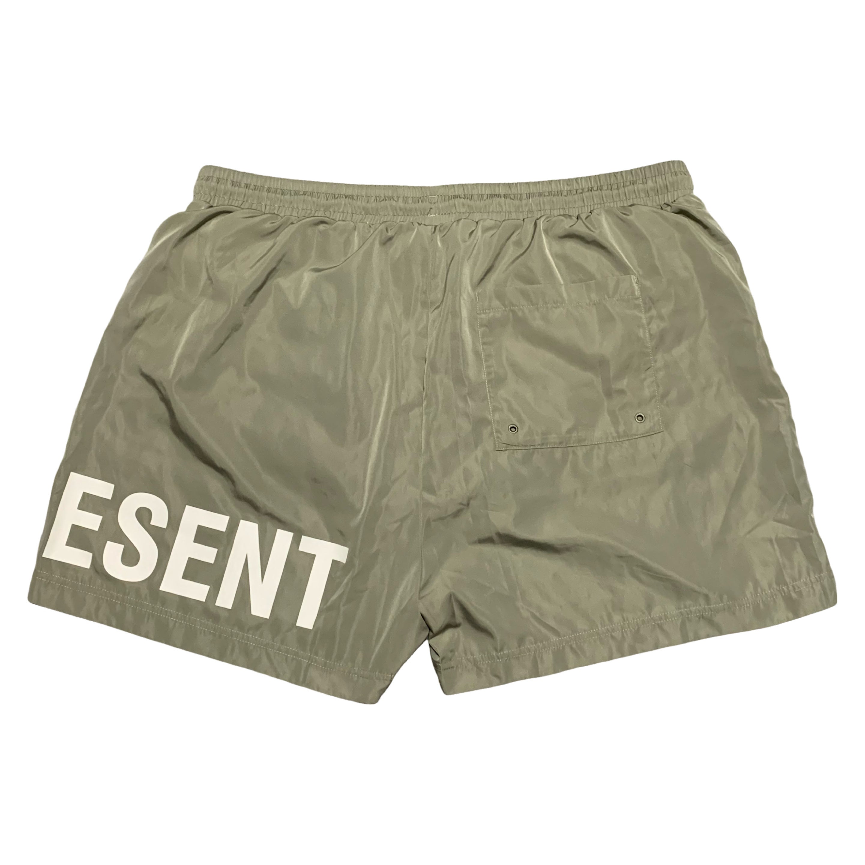 Represent XXL Swim Shorts REP Khaki Green Bottoms